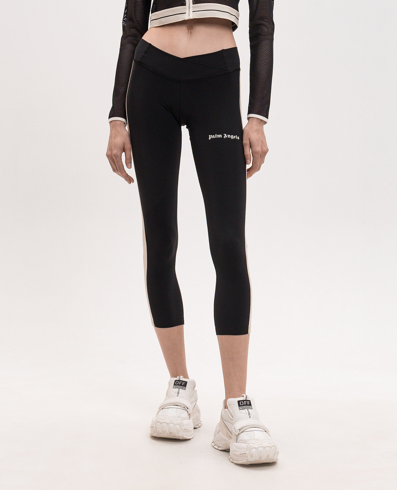 Black leggings with logo print Palm Angels
Black leggings with logo print Palm Angels