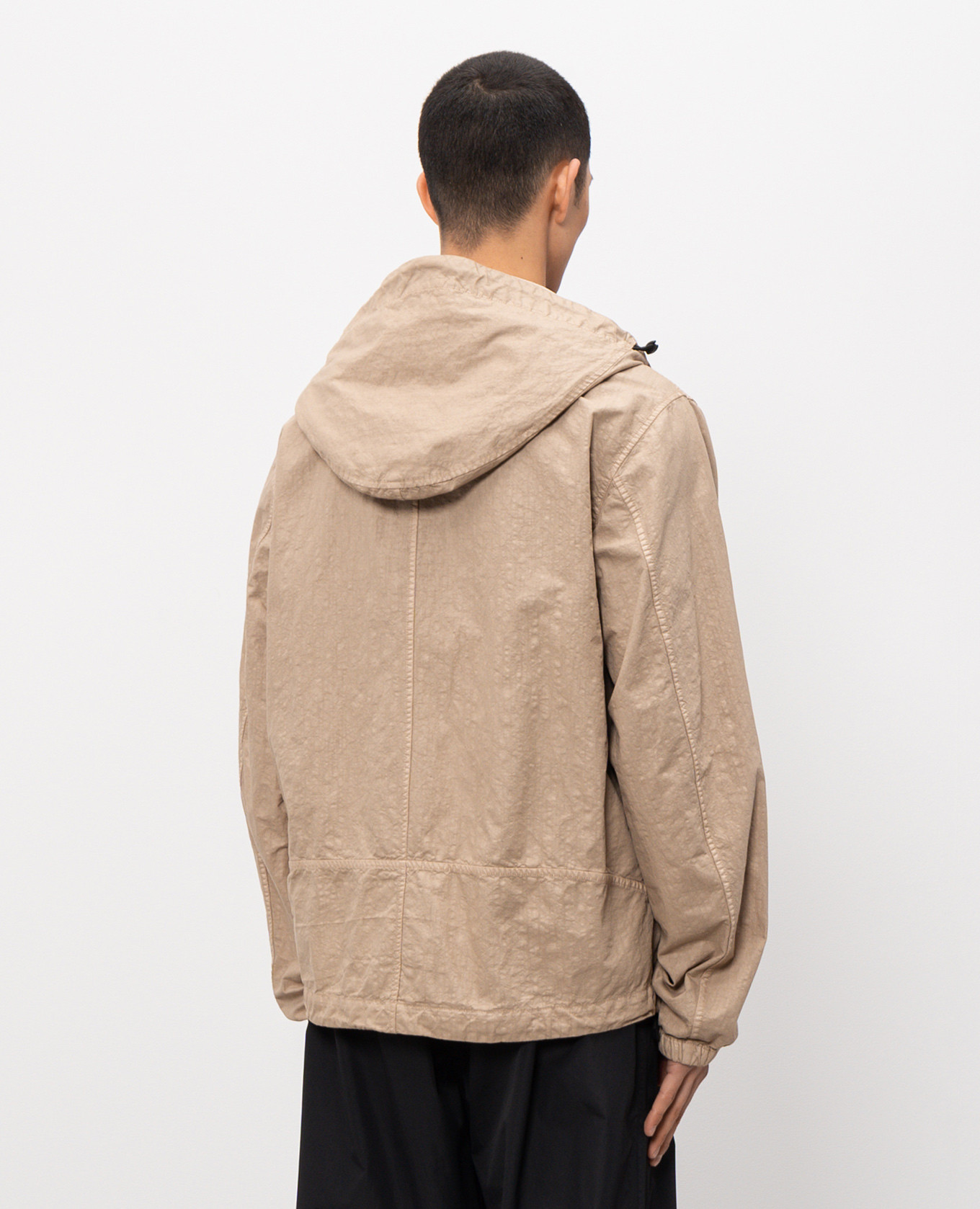 Beige jacket with logo patch Stone Island
Beige jacket with logo patch Stone Island