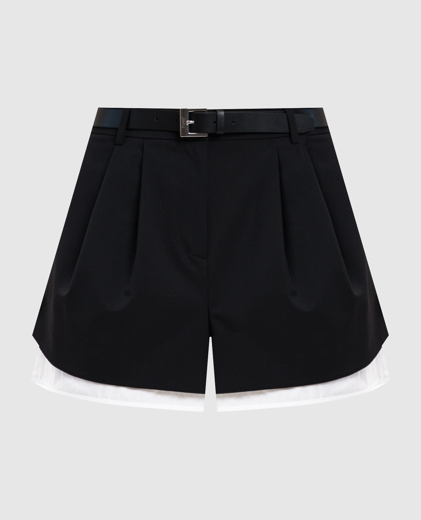 Black wool shorts with belt Juun.j
Black wool shorts with belt Juun.j