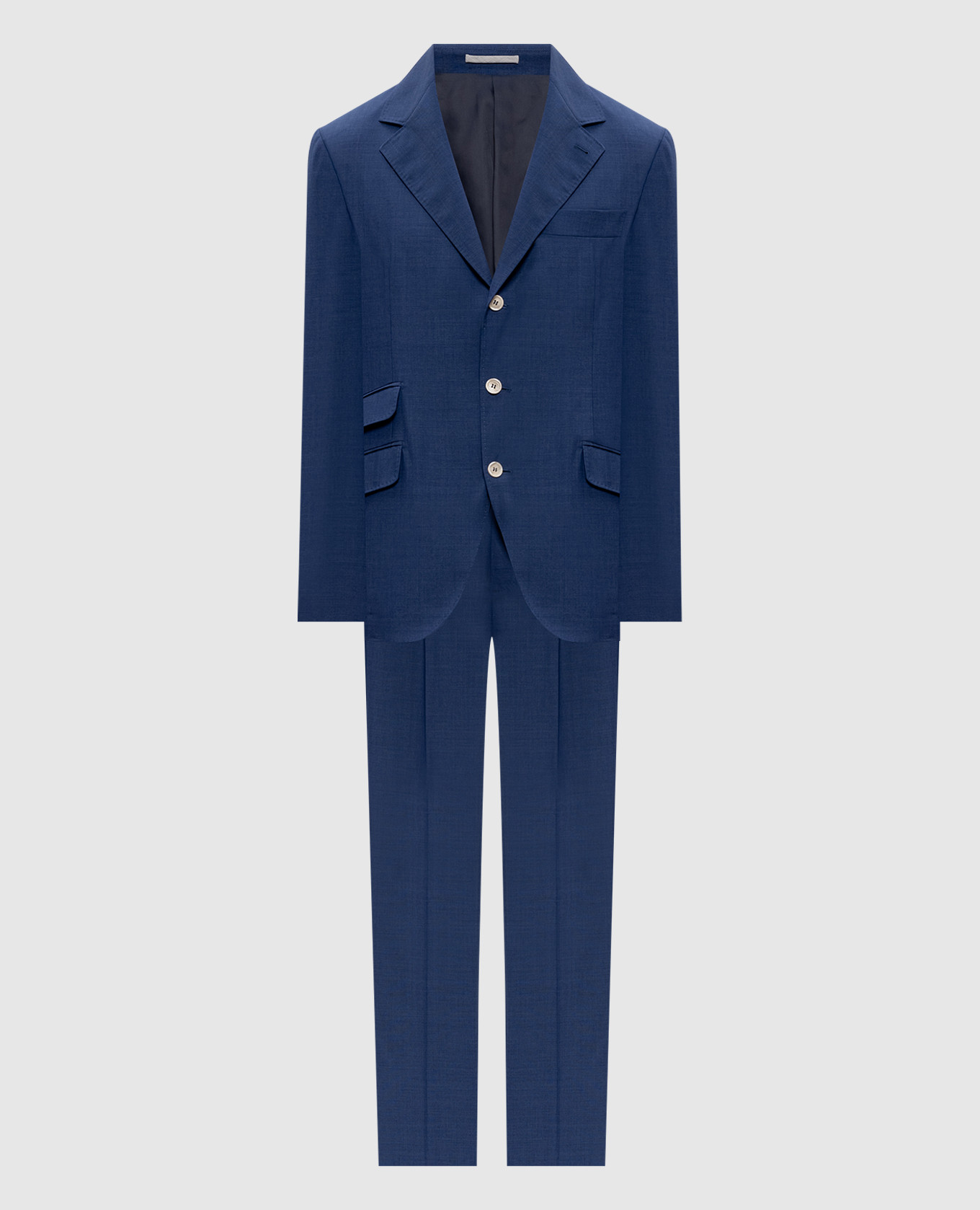 Blue wool suit Brunello Cucinelli
Blue wool suit Brunello Cucinelli