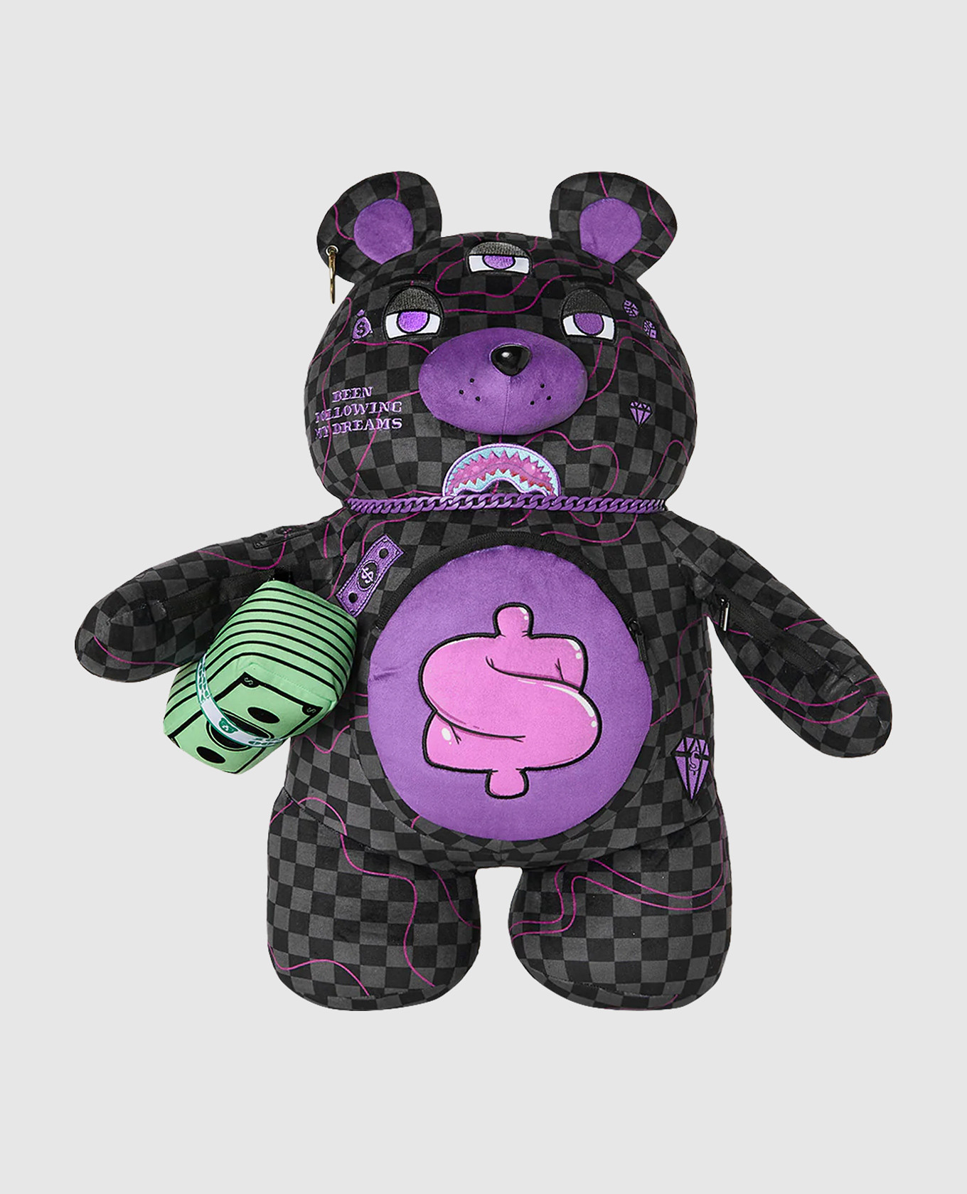 Children's backpack PURPLE SLIME SHARK Sprayground, Black
Children's backpack PURPLE SLIME SHARK Sprayground, Black