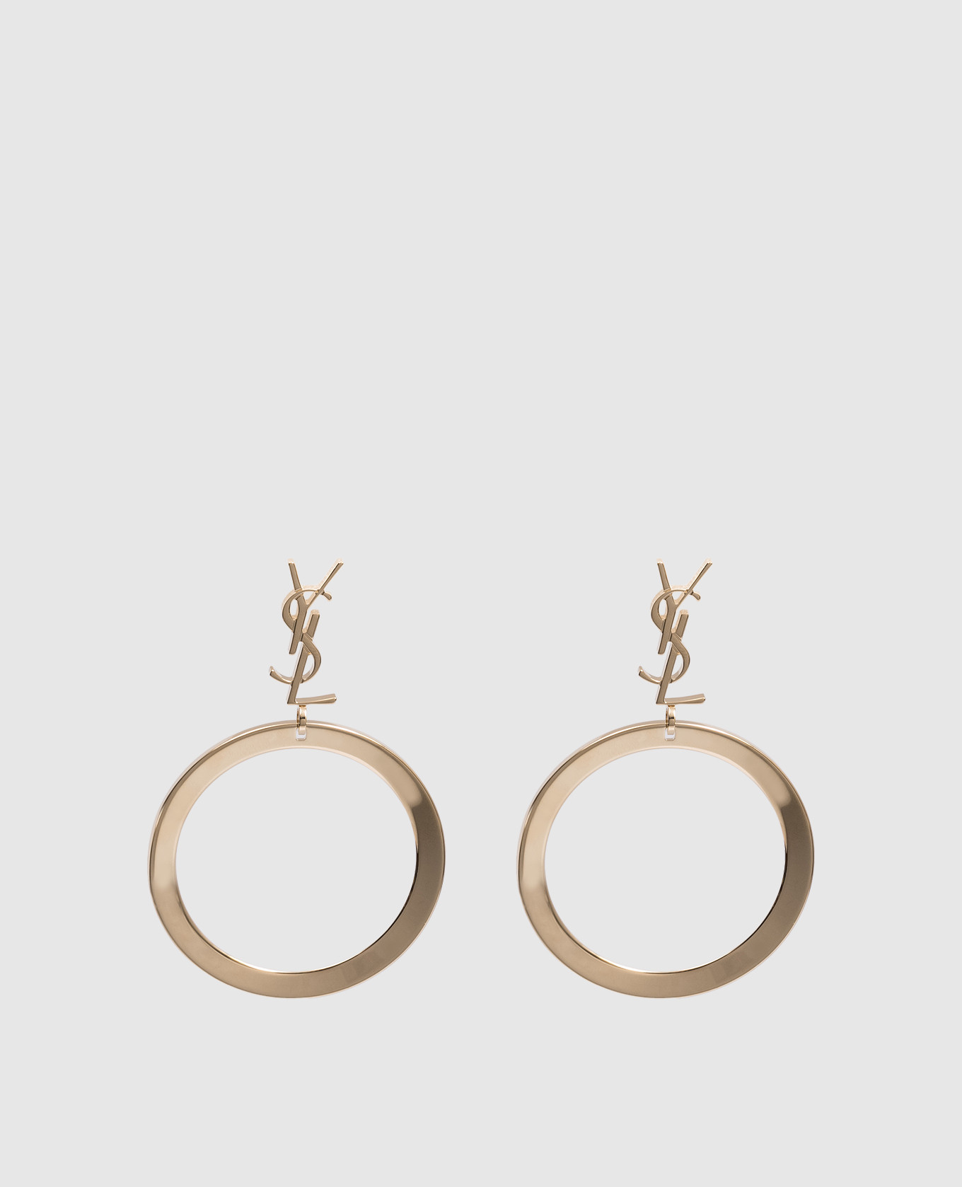 Gold-tone earrings with logo monogram Saint Laurent, Golden
Gold-tone earrings with logo monogram Saint Laurent, Golden
