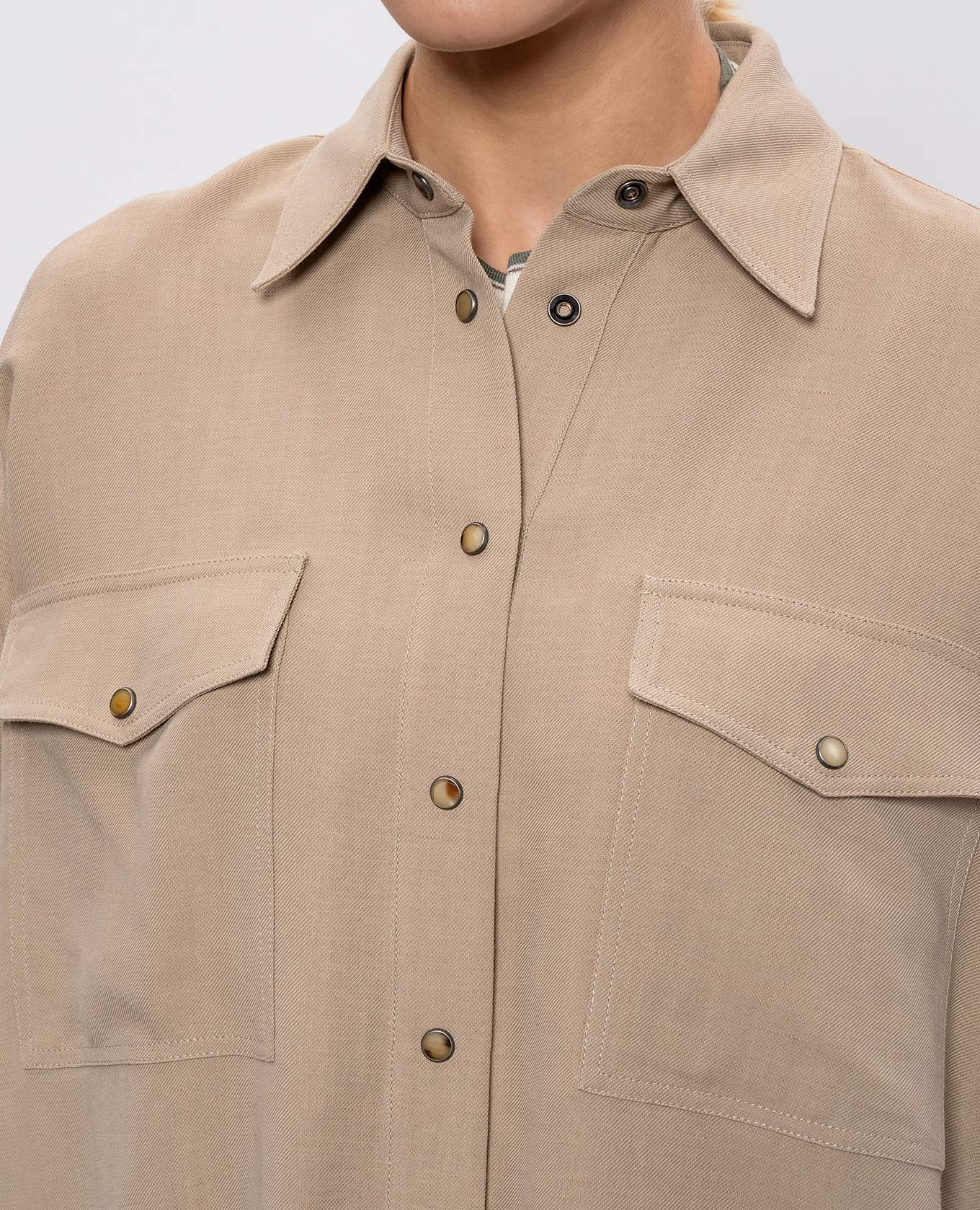 Beige jacket with linen Brunello Cucinelli
Beige jacket with linen Brunello Cucinelli