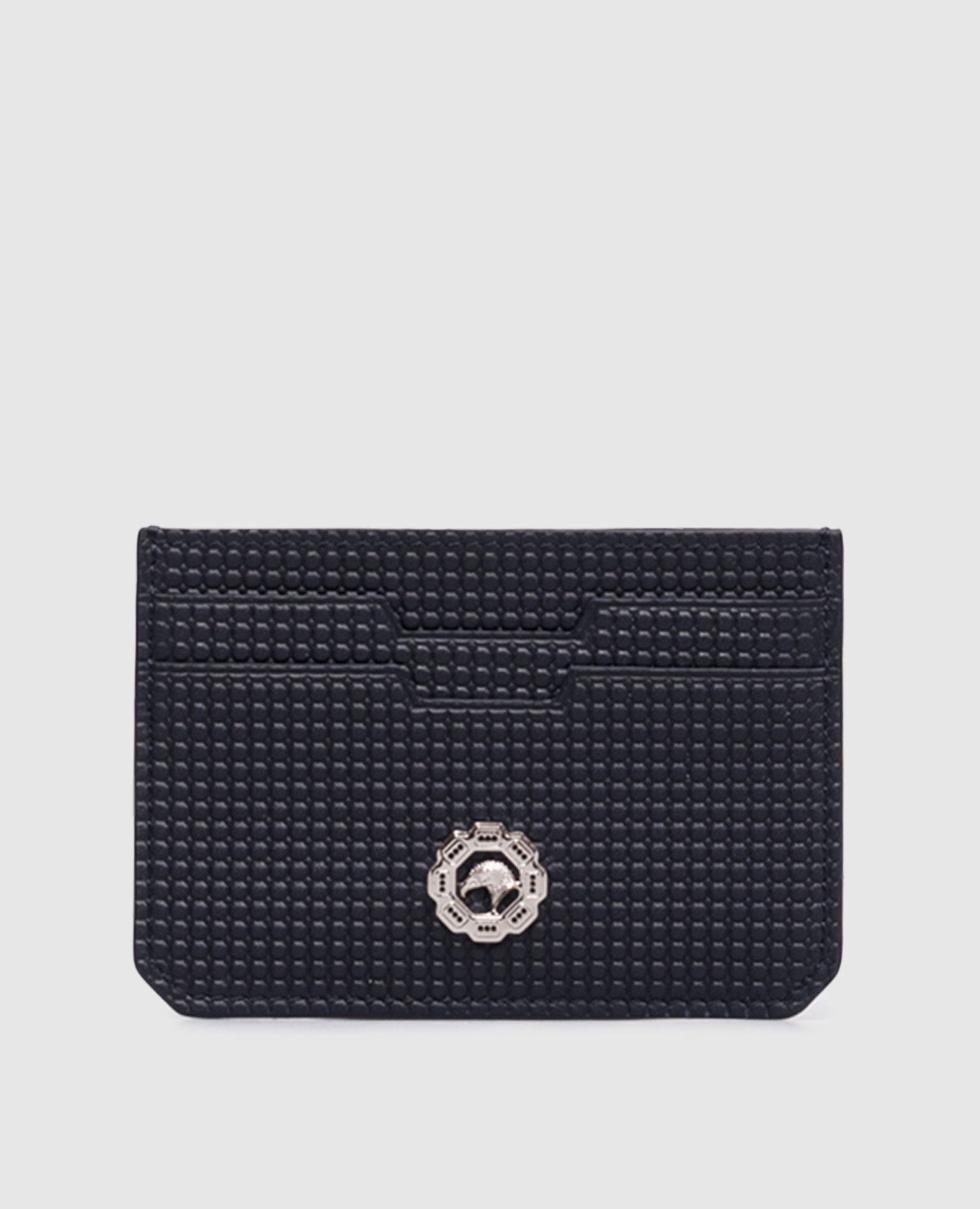Blue leather cardholder with emblem Stefano Ricci
Blue leather cardholder with emblem Stefano Ricci