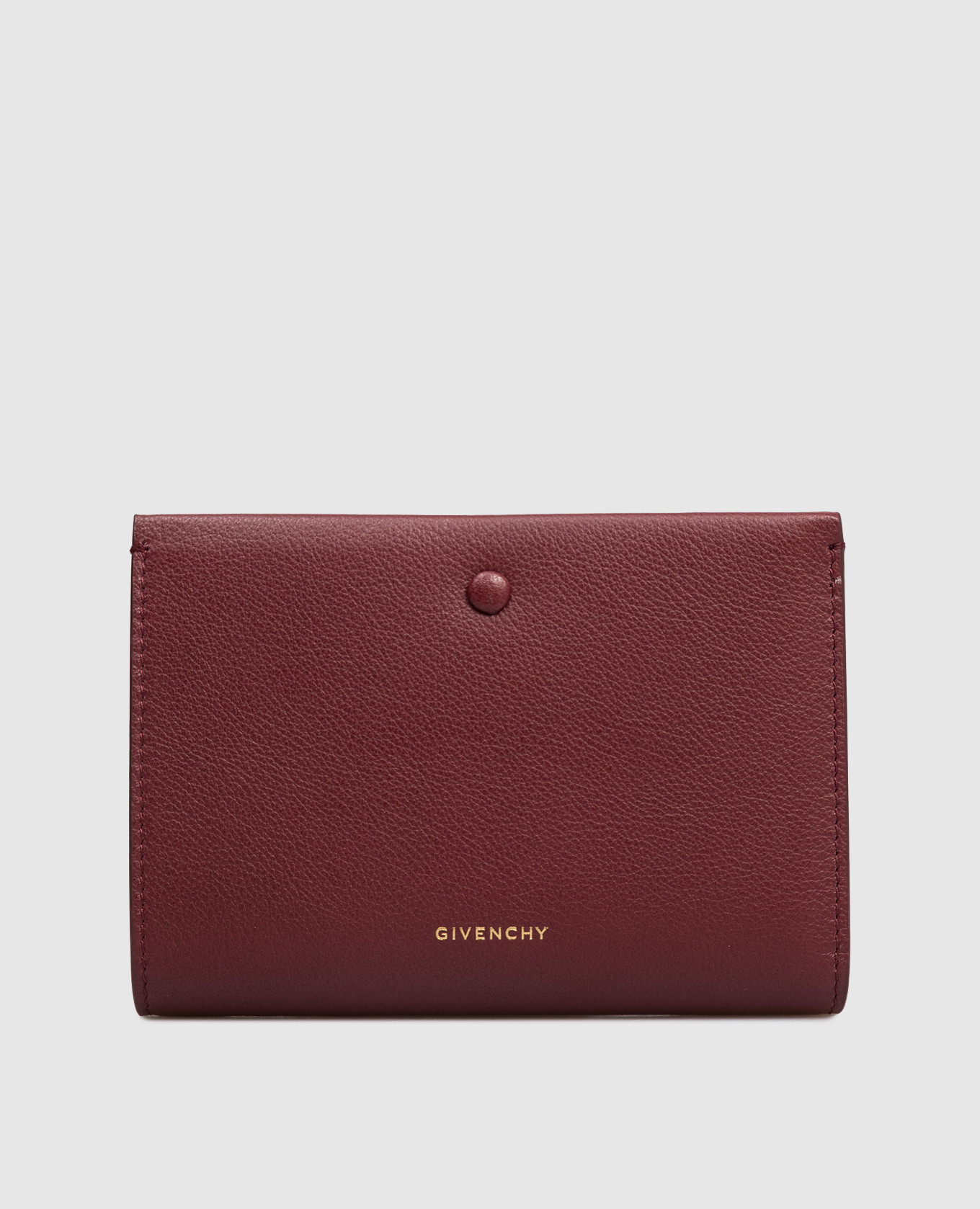 Burgundy leather wallet with logo Givenchy
Burgundy leather wallet with logo Givenchy