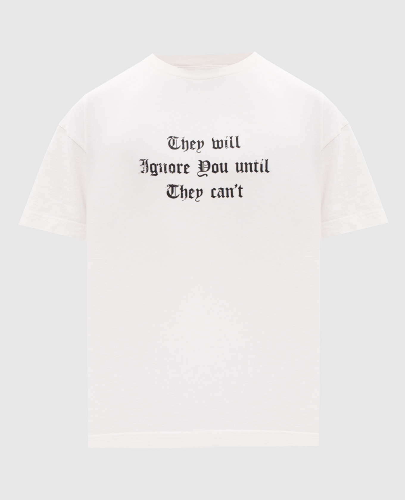 Statement T-shirt in ivory Palm Angels, Beige
Statement T-shirt in ivory Palm Angels, Beige