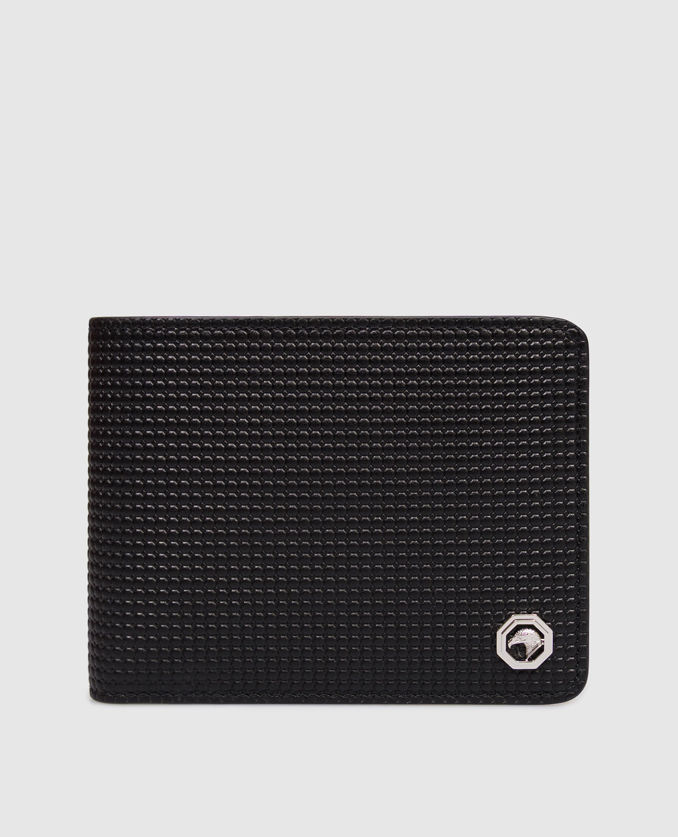 Black leather wallet with textured emblem Stefano Ricci
Black leather wallet with textured emblem Stefano Ricci