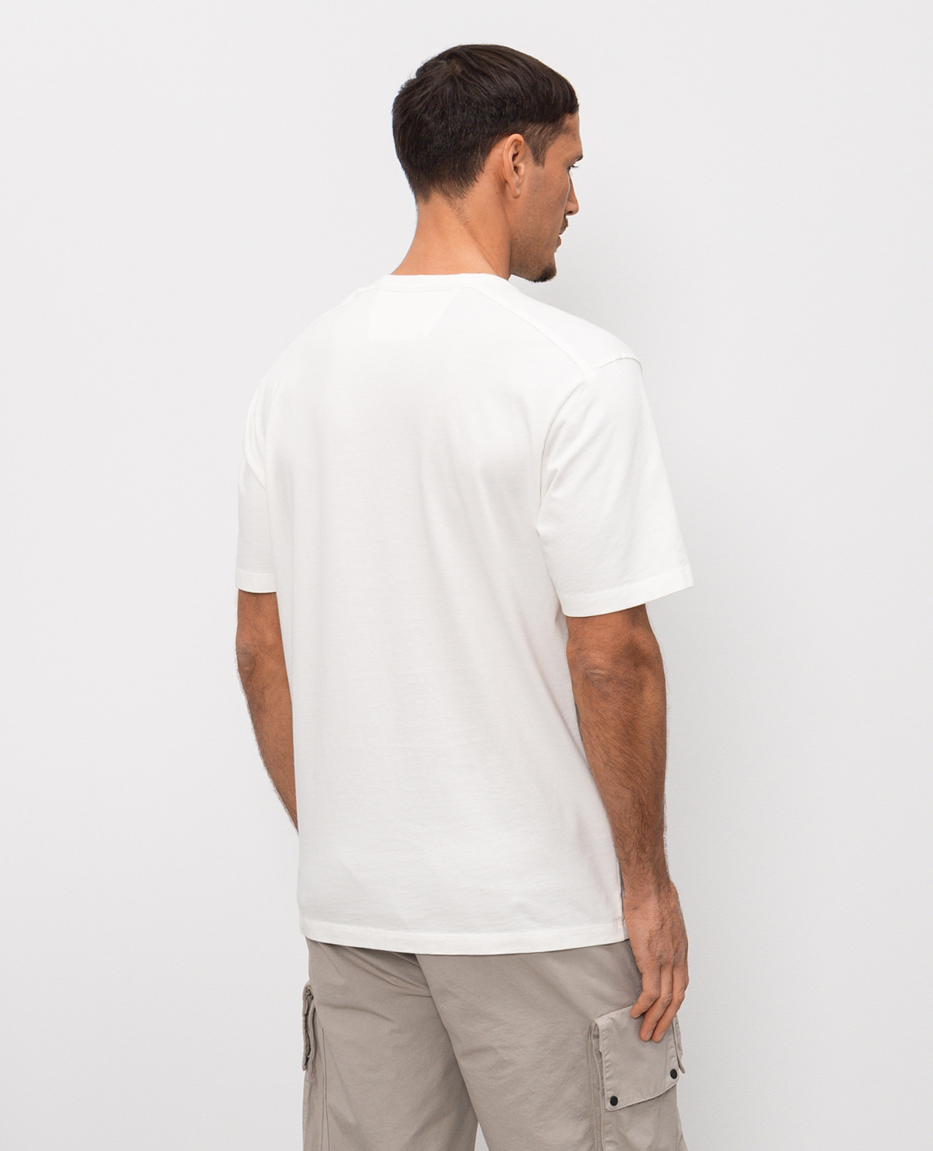Ivory T-shirt with logo print C.P. Company, Beige
Ivory T-shirt with logo print C.P. Company, Beige