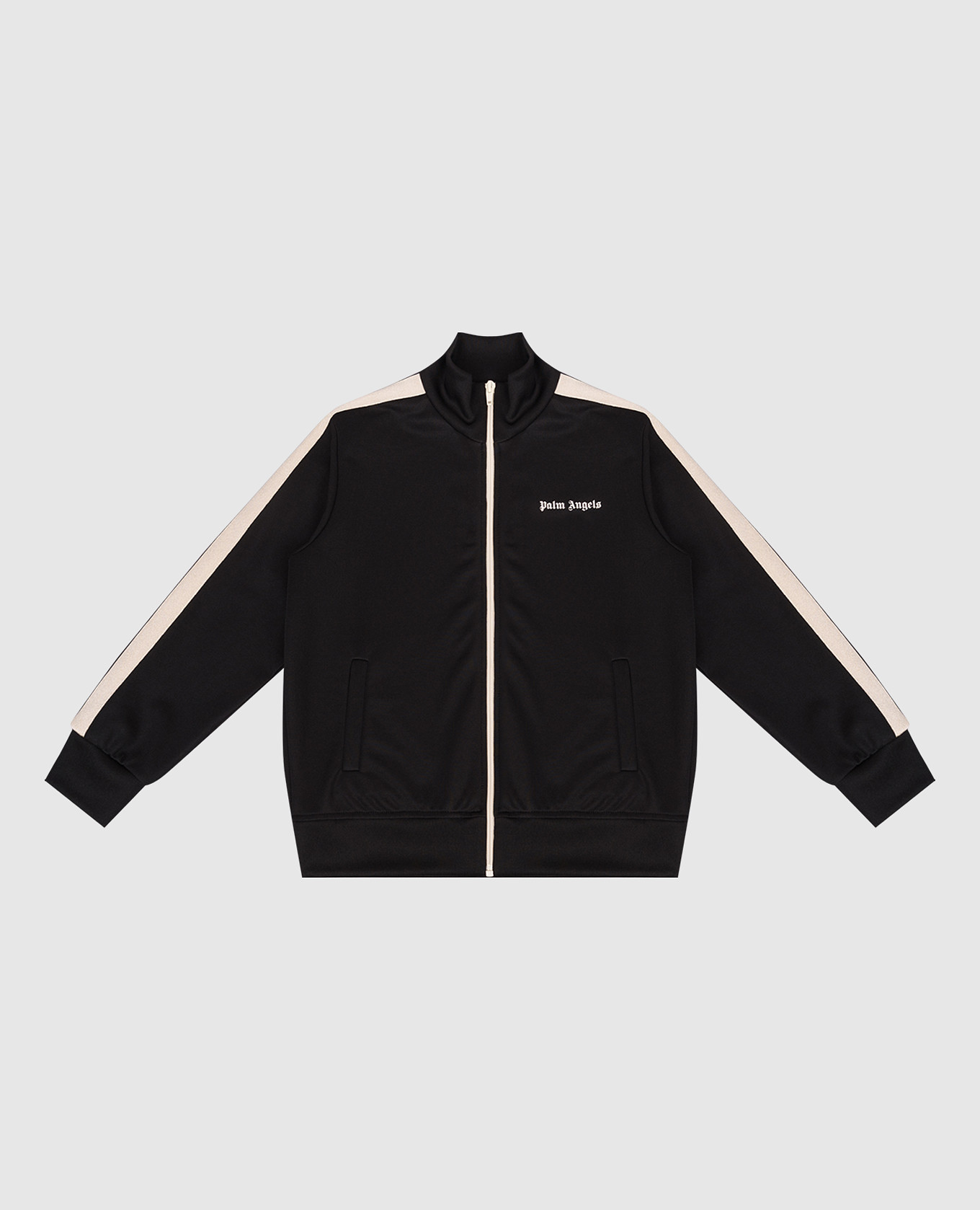 Children's black sports jacket with logo print Palm Angels
Children's black sports jacket with logo print Palm Angels