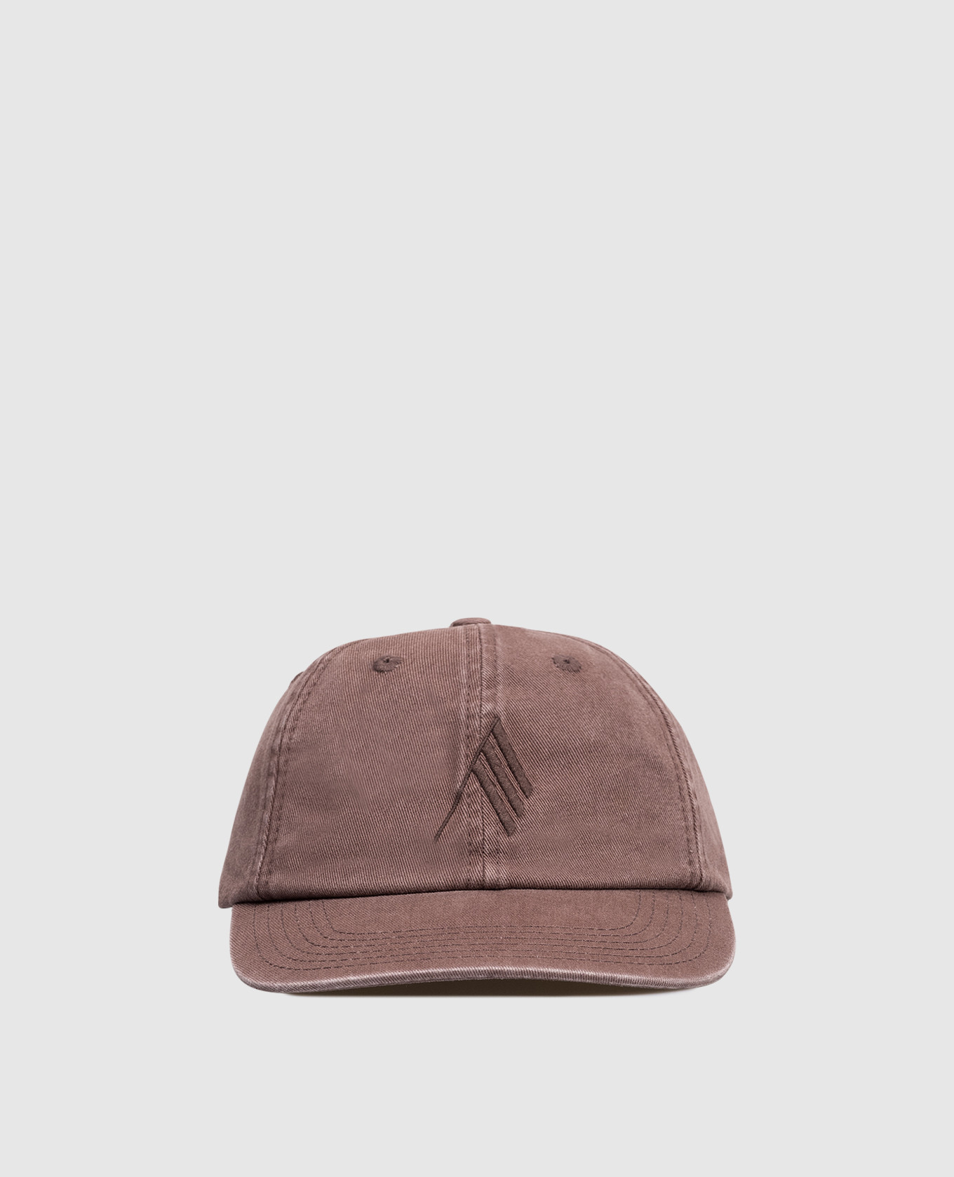 Brown cap with embroidered emblem The Attico
Brown cap with embroidered emblem The Attico