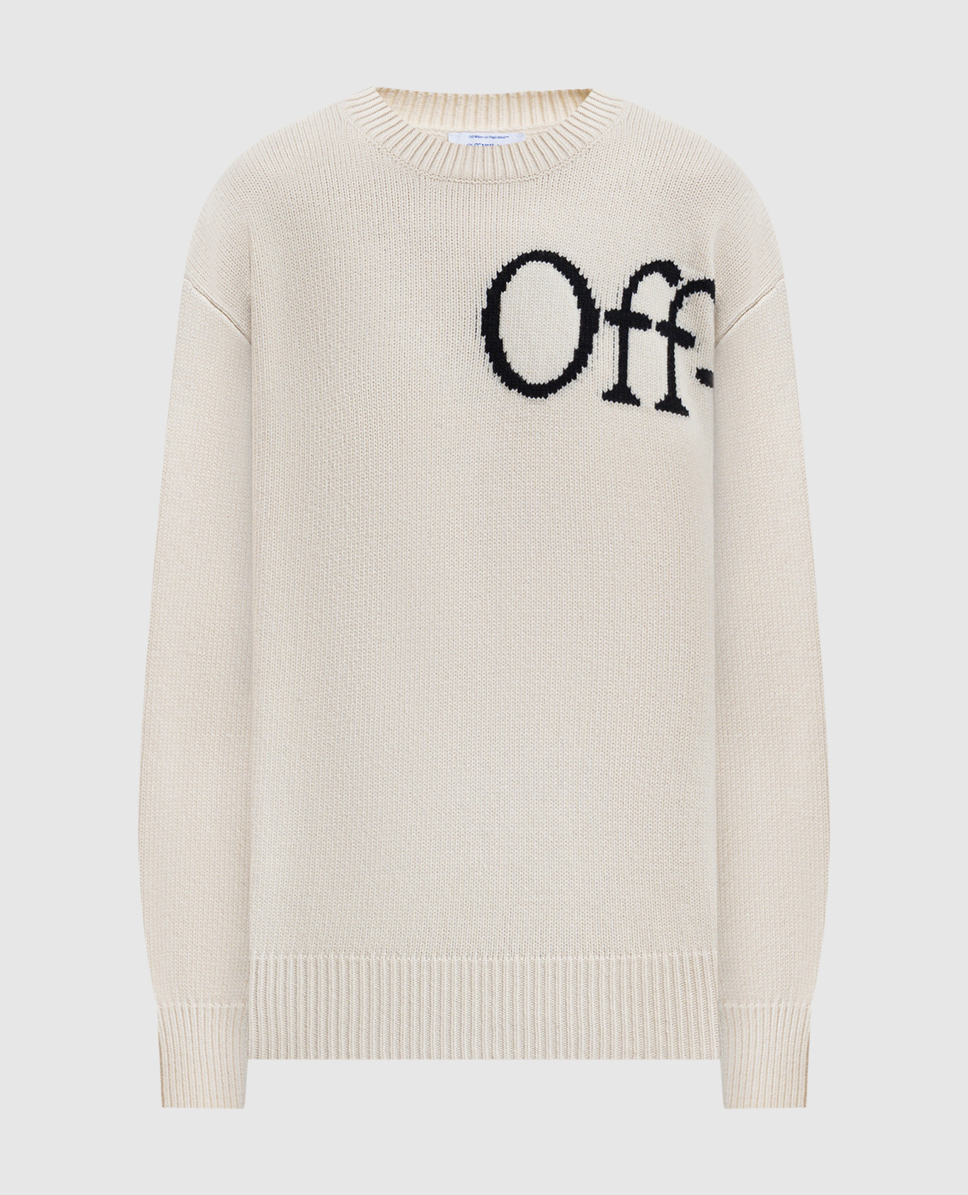 White wool sweater with OFF logo Off-White
White wool sweater with OFF logo Off-White