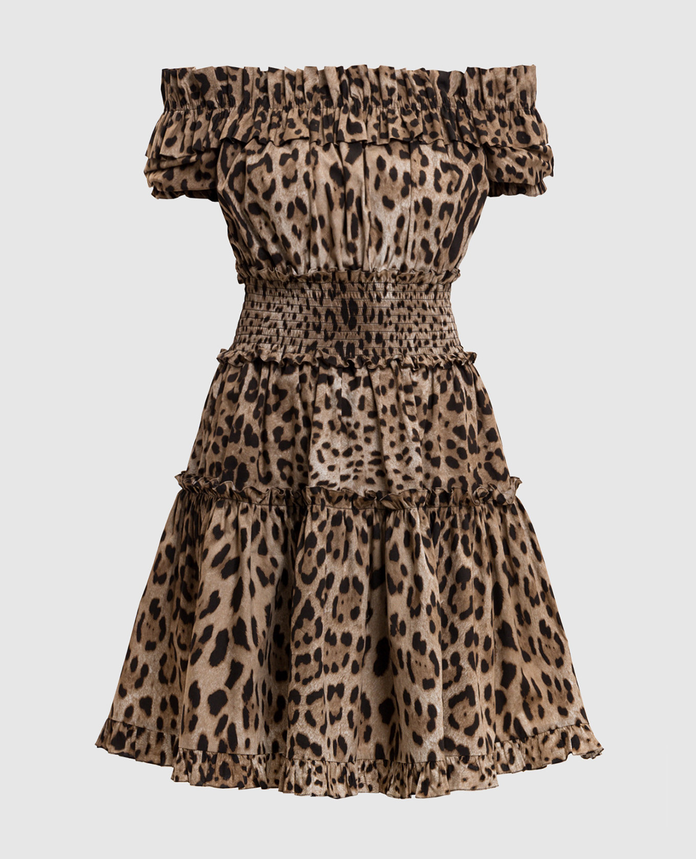 Brown dress with animal print Dolce&Gabbana, Beige
Brown dress with animal print Dolce&Gabbana, Beige