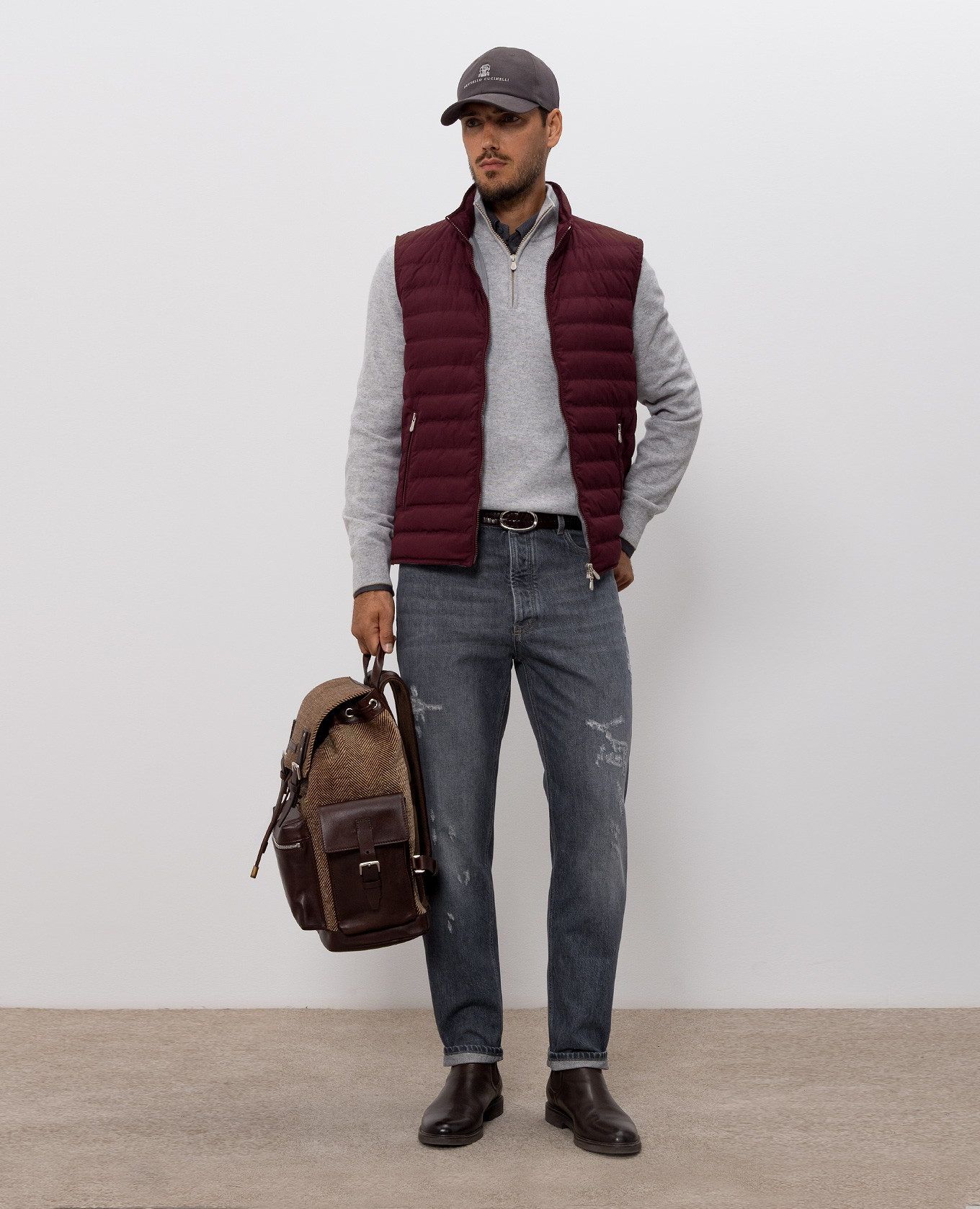 Gray cashmere shirt Brunello Cucinelli, Grey
Gray cashmere shirt Brunello Cucinelli, Grey