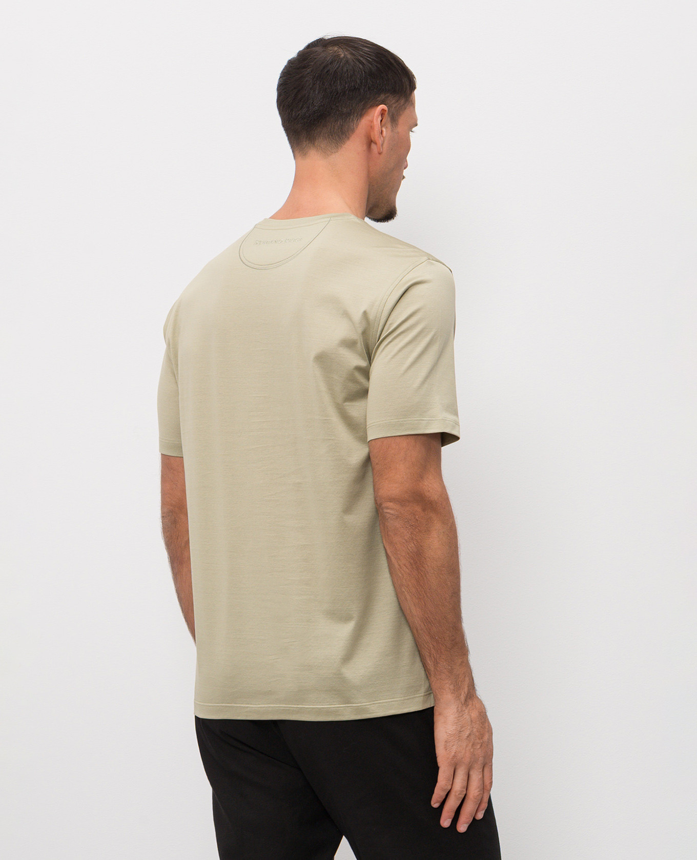 Green T-shirt with monogram logo Stefano Ricci
Green T-shirt with monogram logo Stefano Ricci