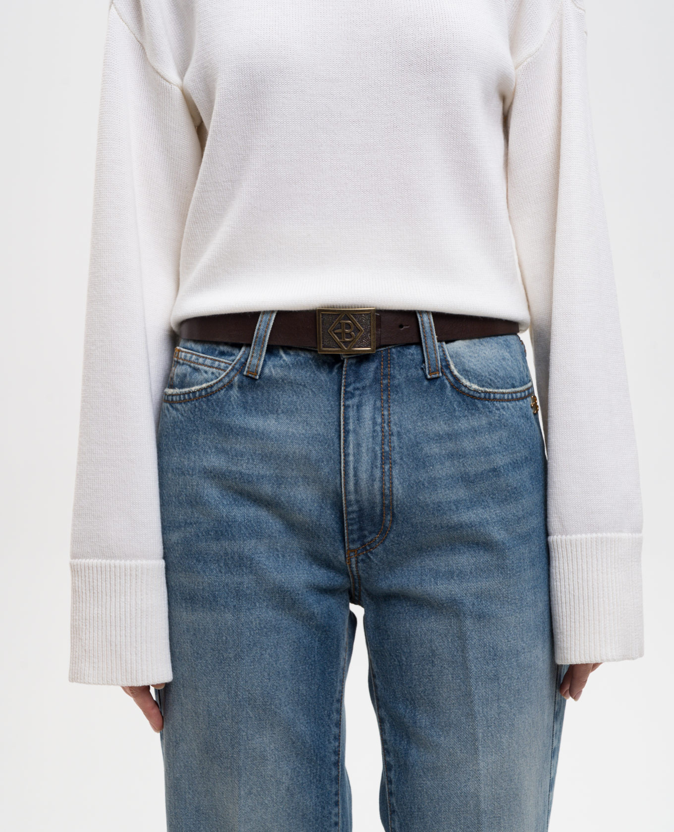 Brown leather belt Ballantyne
Brown leather belt Ballantyne