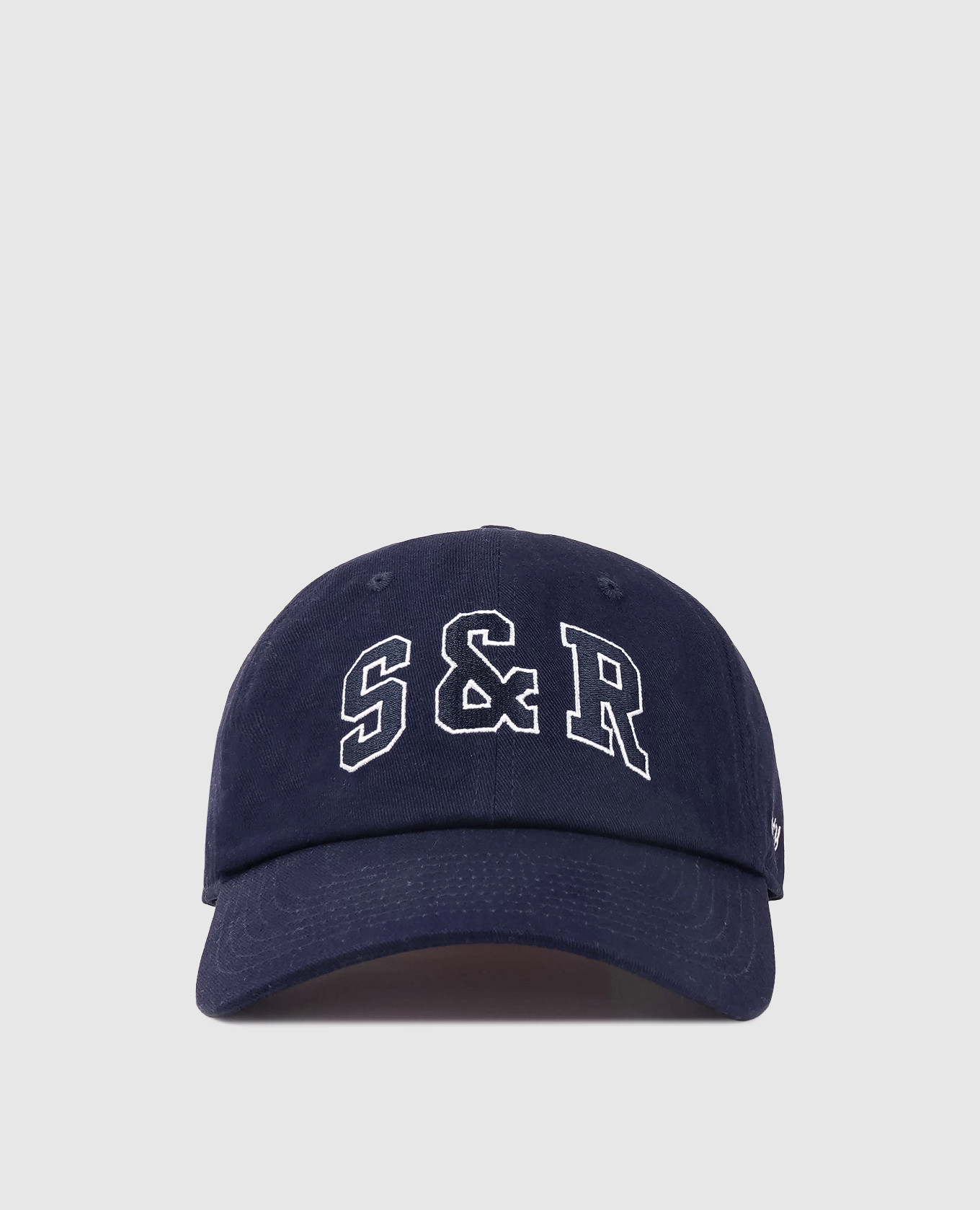 Blue cap with embroidered monogram logo Sporty & Rich
Blue cap with embroidered monogram logo Sporty & Rich