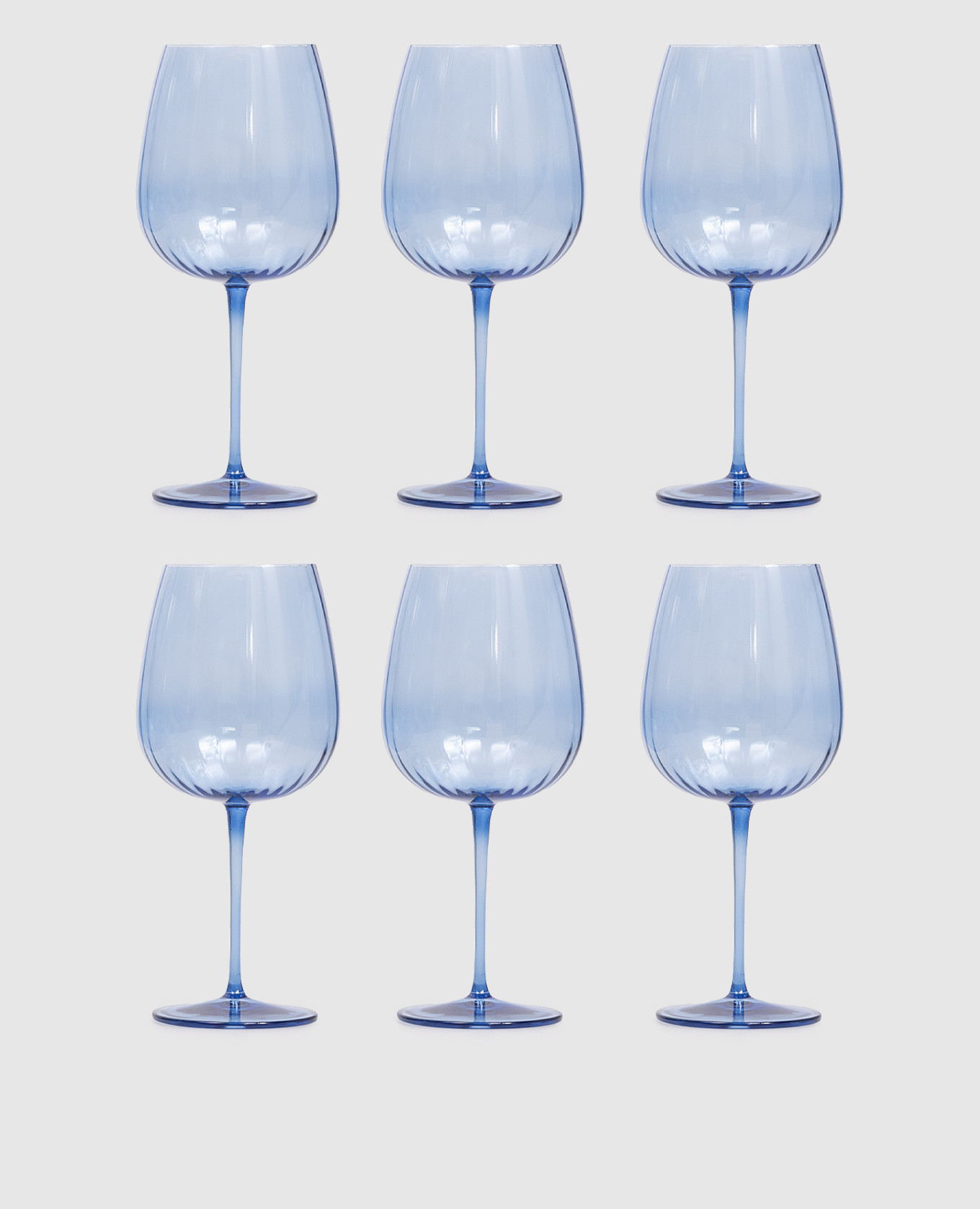 Set of blue gin glasses ROMANTIC 6 pcs La Reine, Light blue
Set of blue gin glasses ROMANTIC 6 pcs La Reine, Light blue