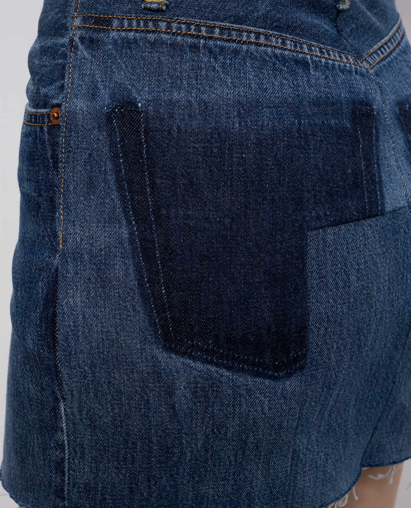 Blue denim mini skirt Vetements
Blue denim mini skirt Vetements
