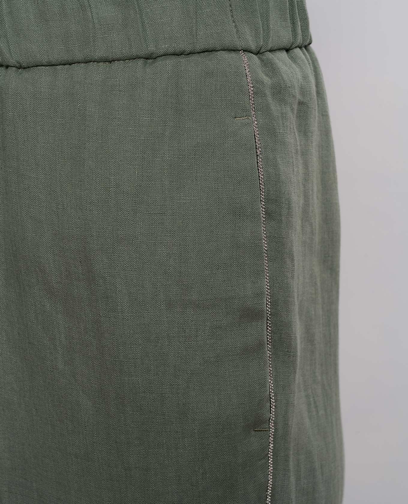 Green linen pants Peserico
Green linen pants Peserico
