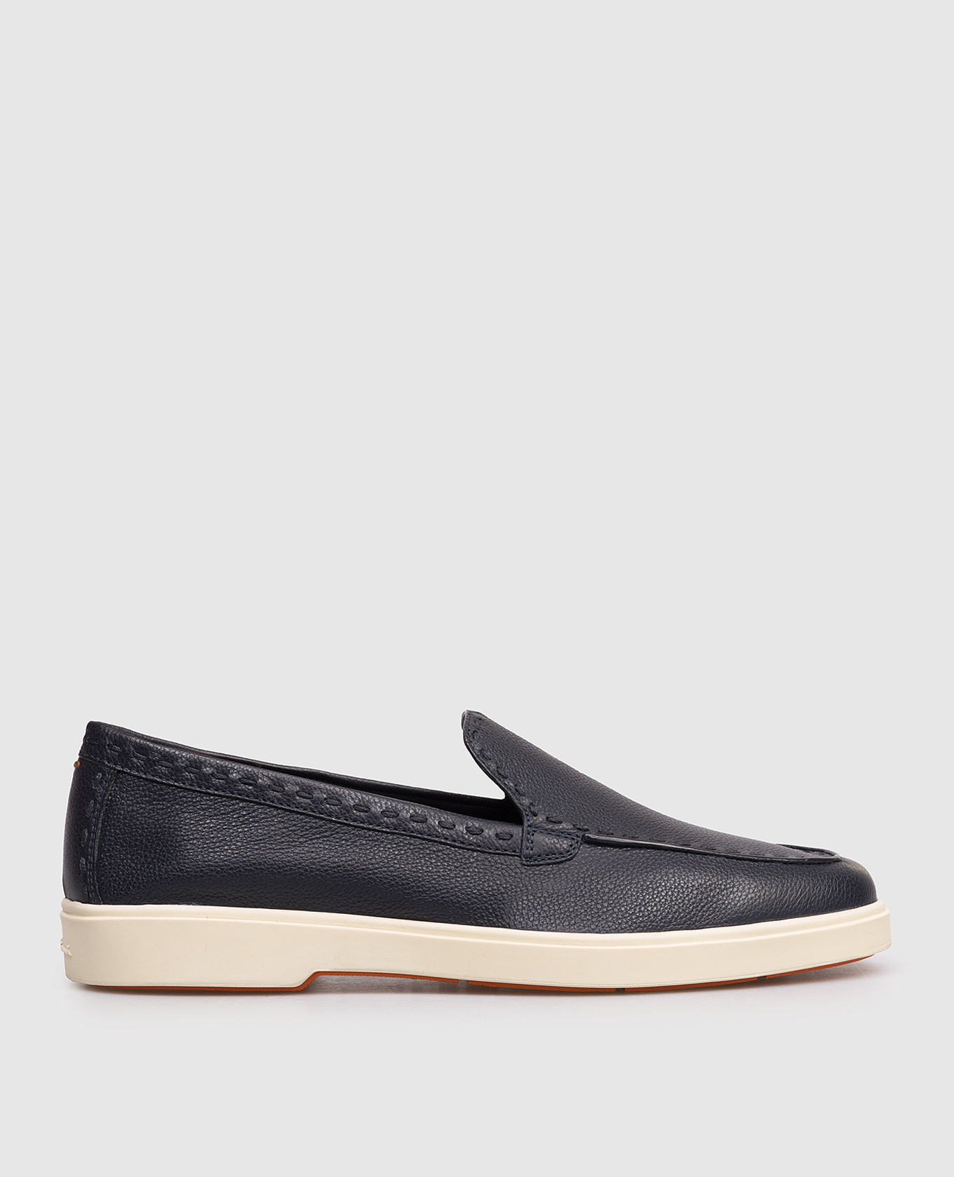 Blue leather loafers Santoni
Blue leather loafers Santoni