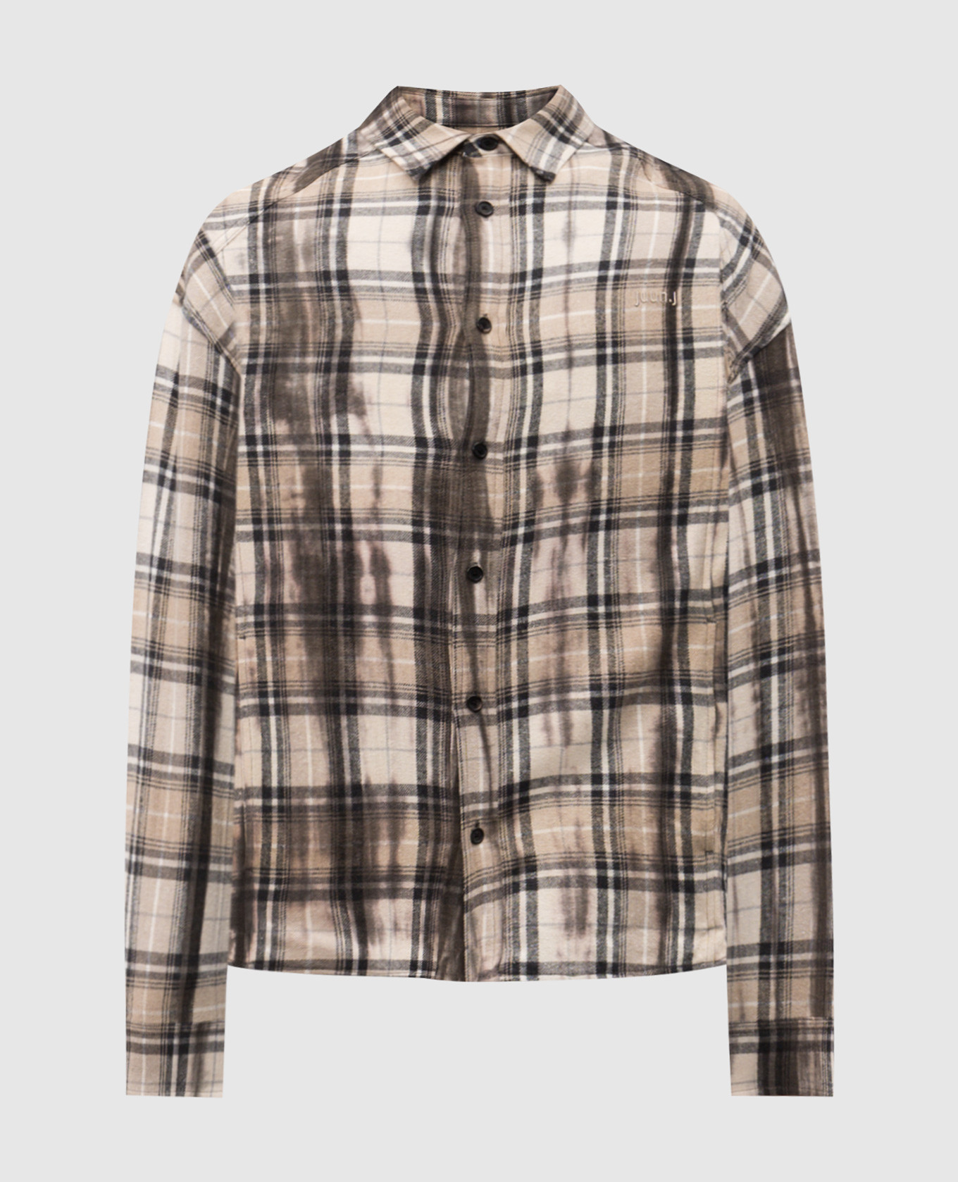 Beige checkered shirt Juun.j
Beige checkered shirt Juun.j