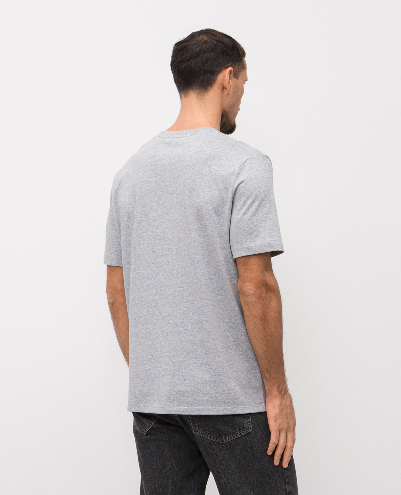 Grey T-shirt with logo Balmain
Grey T-shirt with logo Balmain