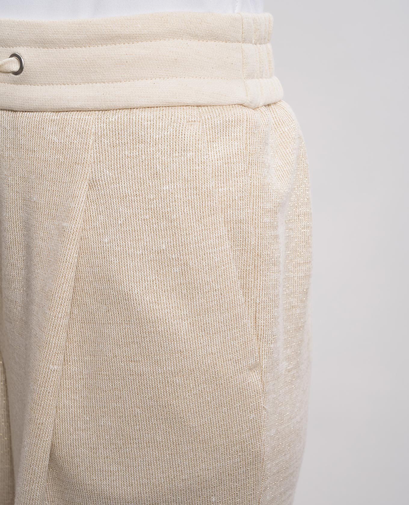 Beige sweatpants with lurex Peserico
Beige sweatpants with lurex Peserico