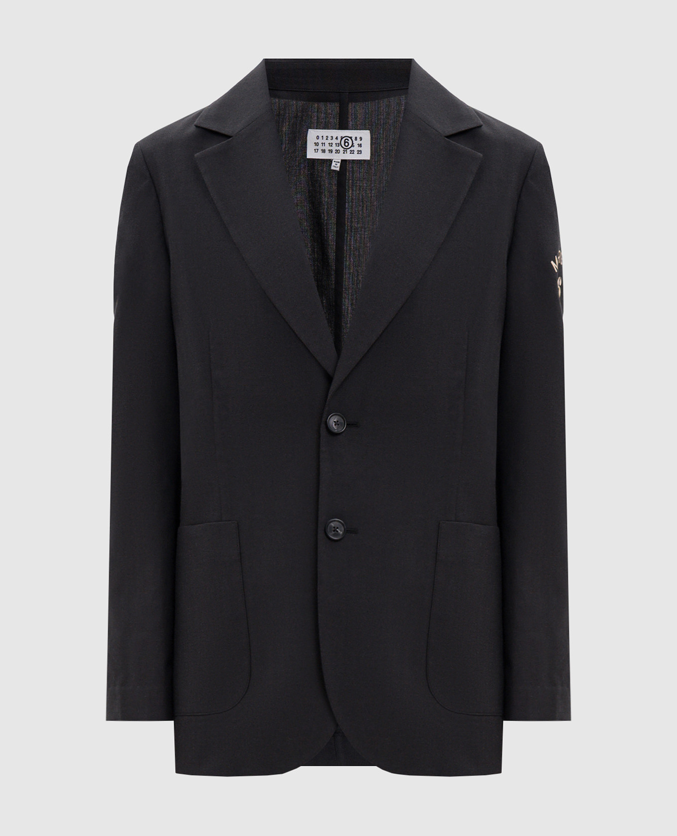 Black jacket with wool Maison Margiela MM6
Black jacket with wool Maison Margiela MM6