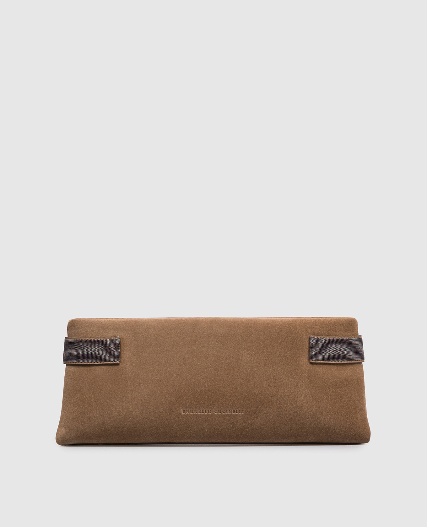 Brown suede clutch with monil chain Brunello Cucinelli
Brown suede clutch with monil chain Brunello Cucinelli