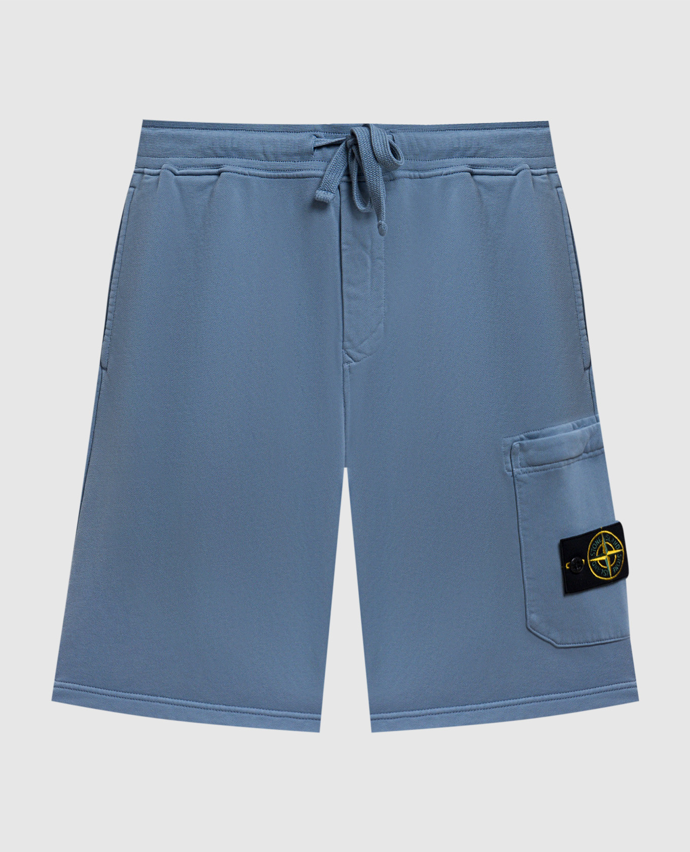 Blue shorts with logo Stone Island, Light blue
Blue shorts with logo Stone Island, Light blue