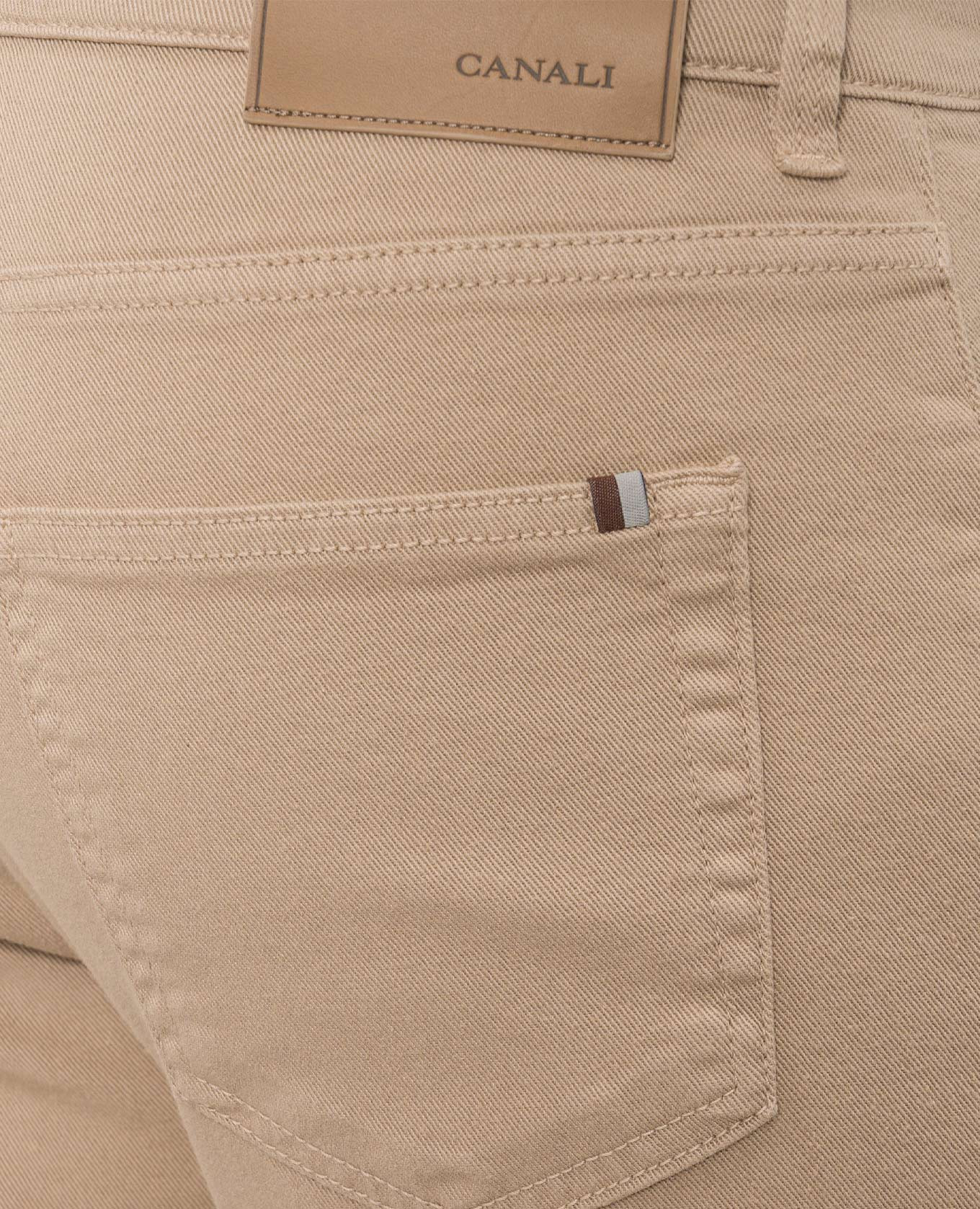 Beige jeans with logo patch Canali
Beige jeans with logo patch Canali