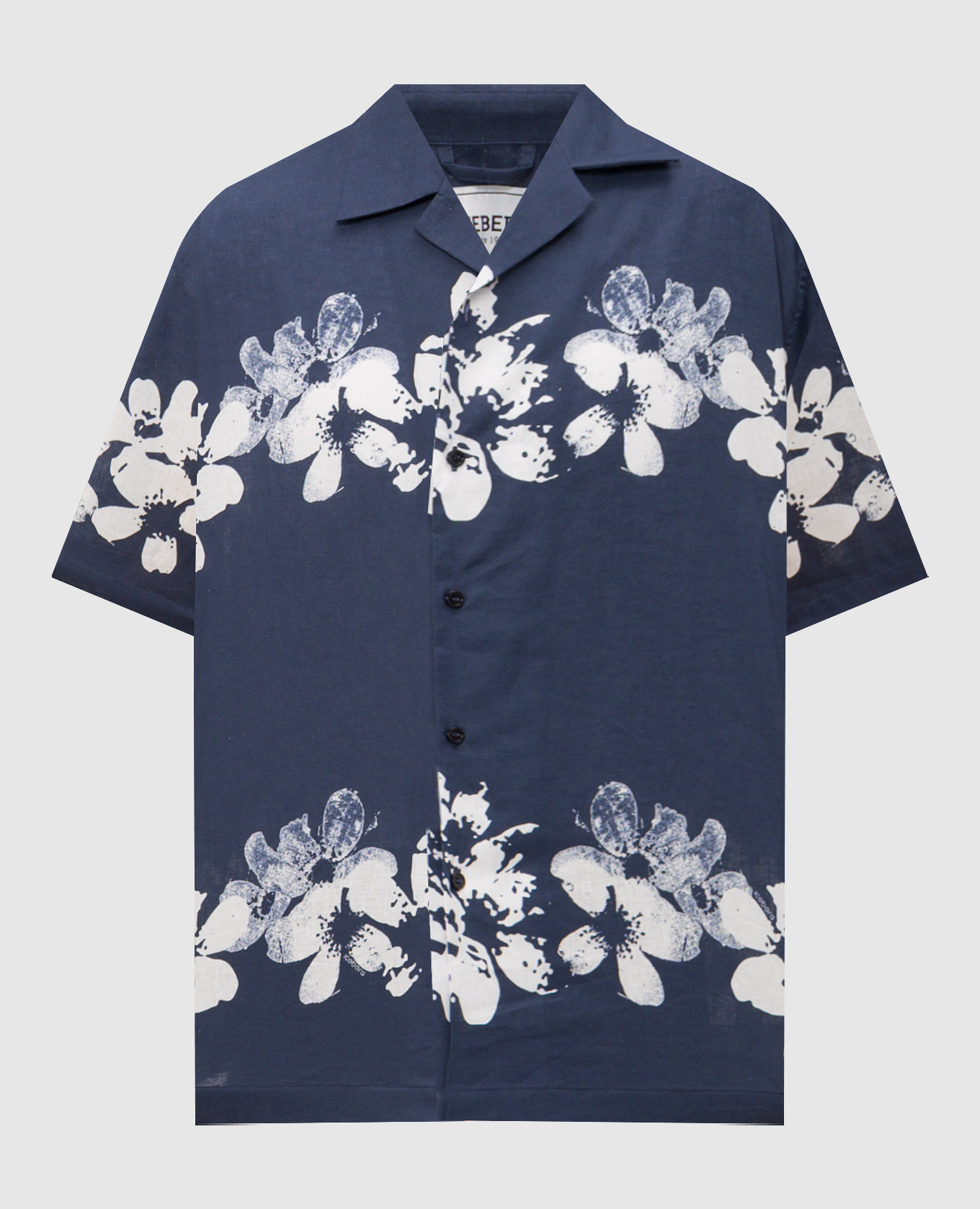 Blue shirt with linen Iceberg
Blue shirt with linen Iceberg
