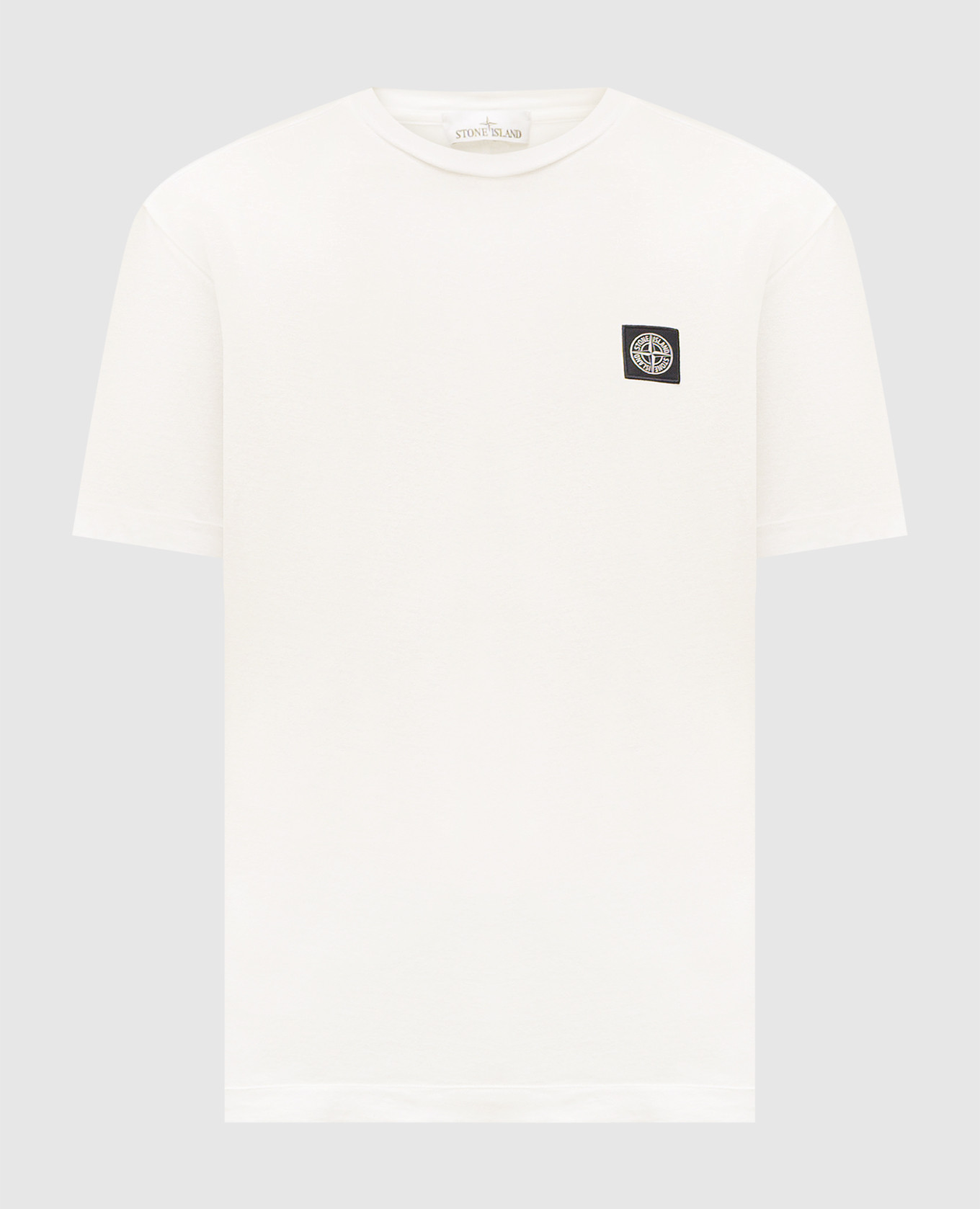 Beige T-shirt with logo patch Stone Island
Beige T-shirt with logo patch Stone Island