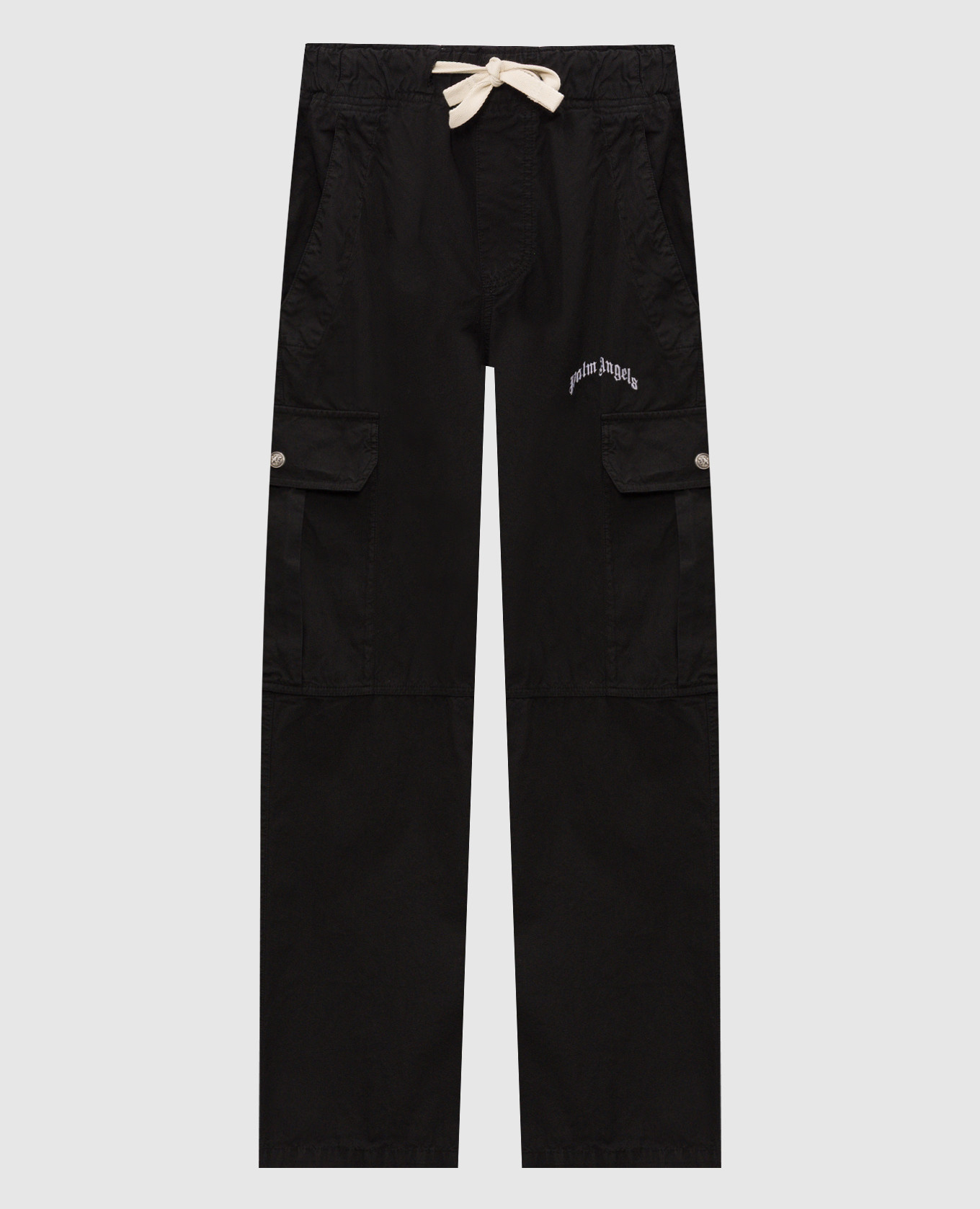 Black cargo pants with logo embroidery Palm Angels
Black cargo pants with logo embroidery Palm Angels