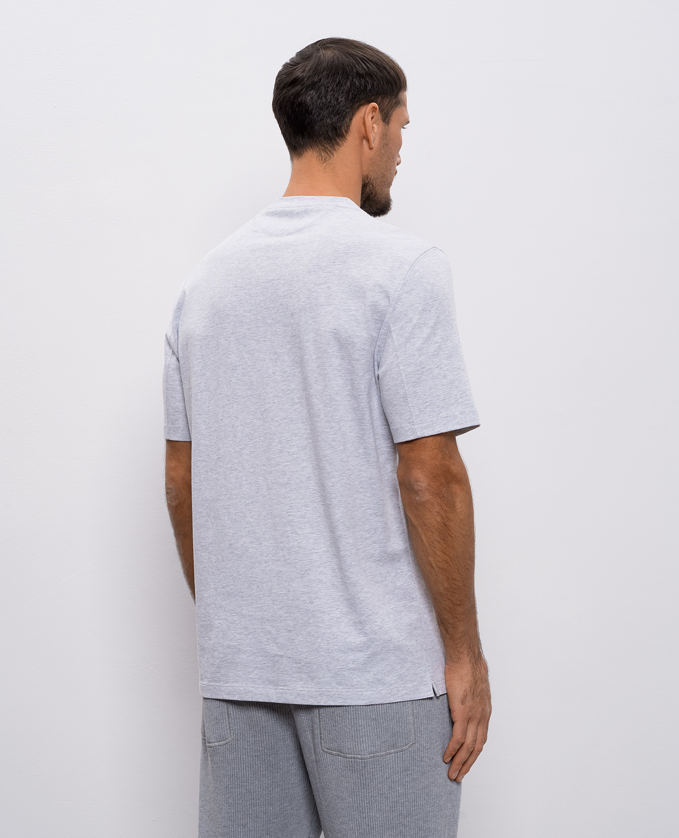 Grey melange printed T-shirt Brunello Cucinelli
Grey melange printed T-shirt Brunello Cucinelli