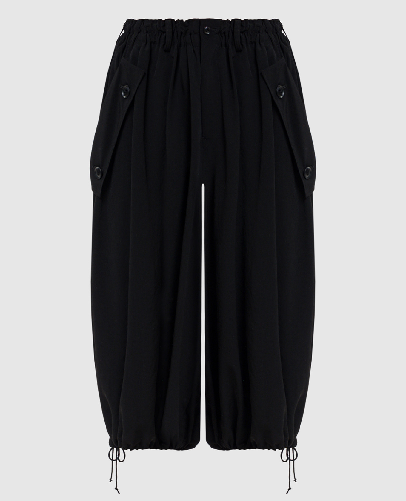 Black culottes with drawstrings Y` Yamamoto
Black culottes with drawstrings Y` Yamamoto