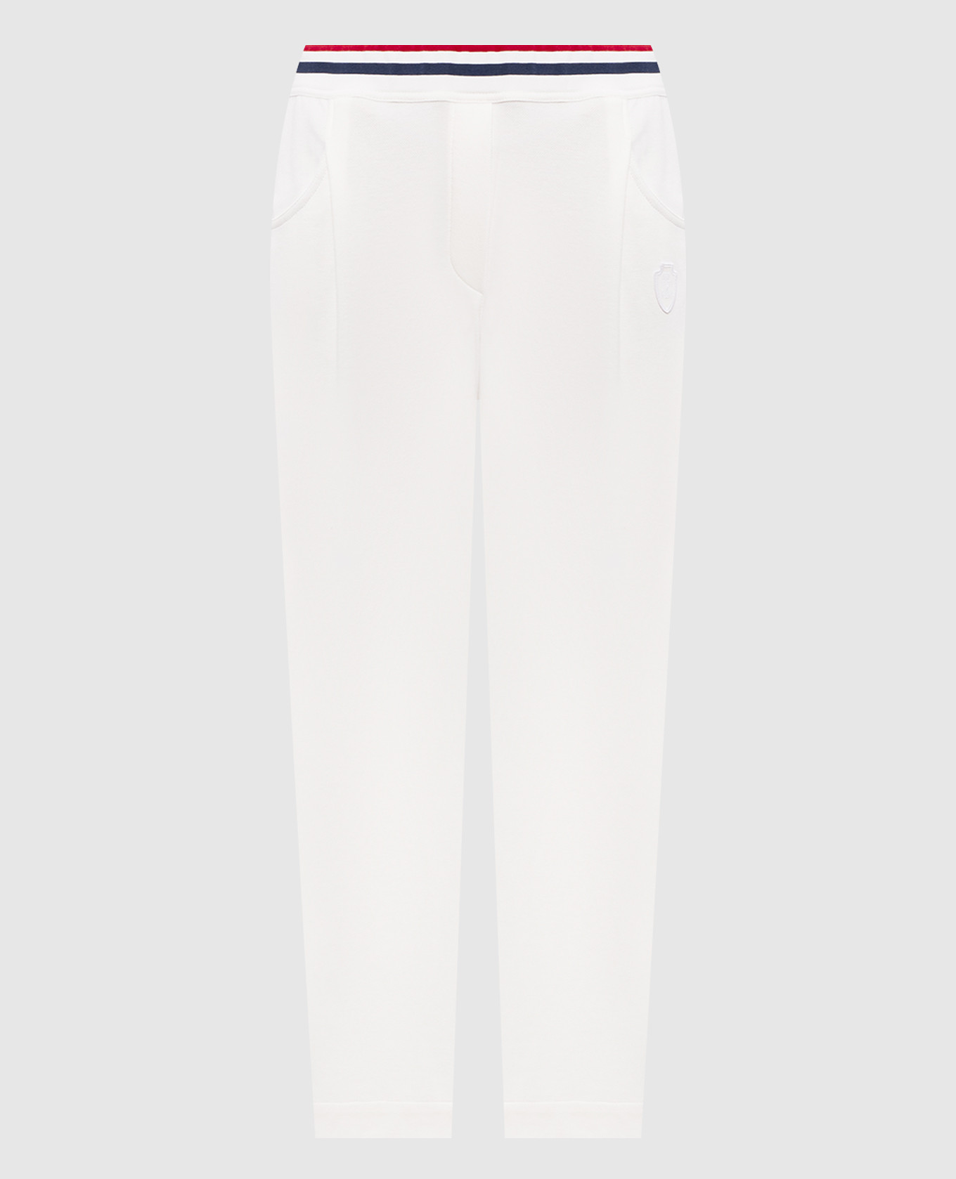 White sweatpants with logo patch Brunello Cucinelli
White sweatpants with logo patch Brunello Cucinelli