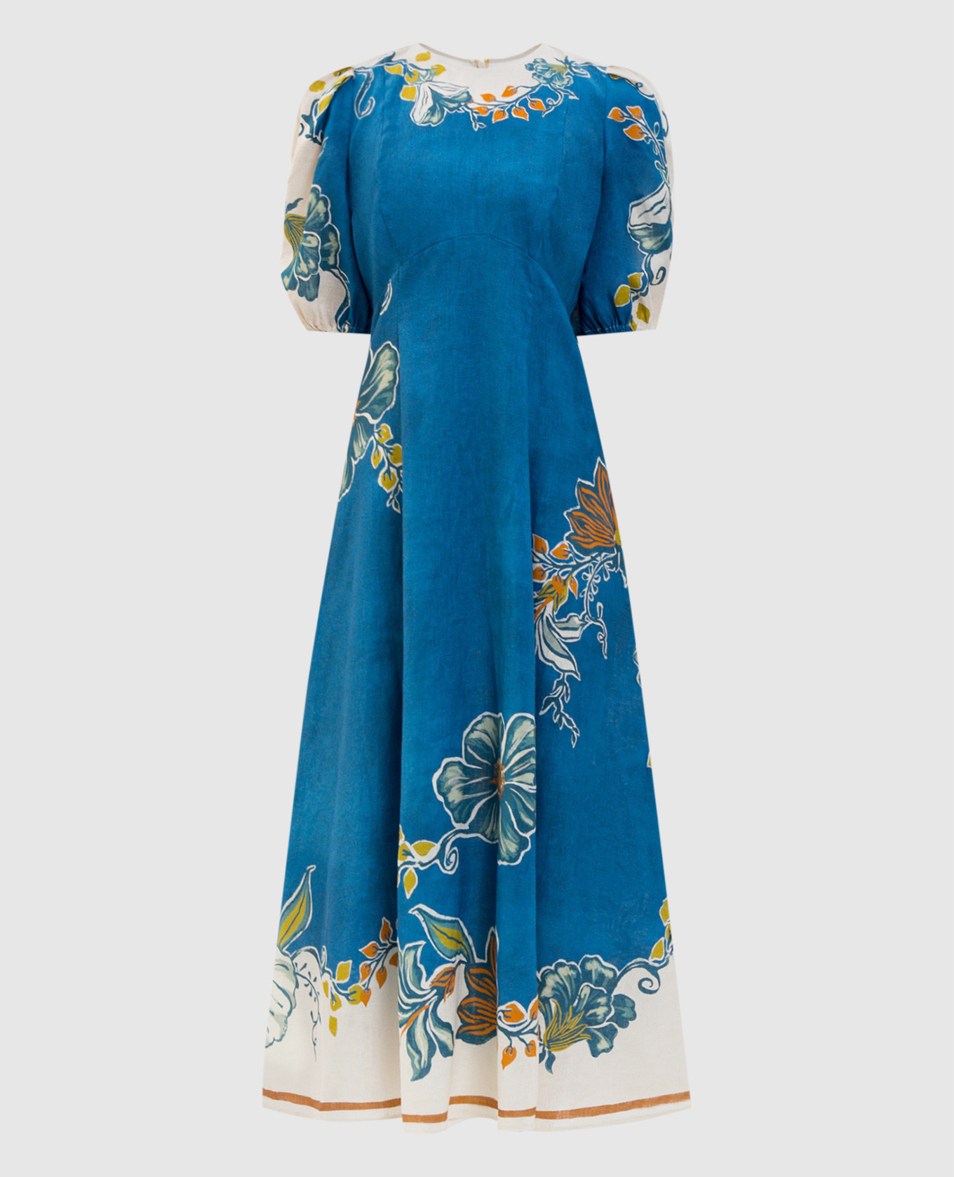 Luda blue linen midi dress Alemais
Luda blue linen midi dress Alemais
