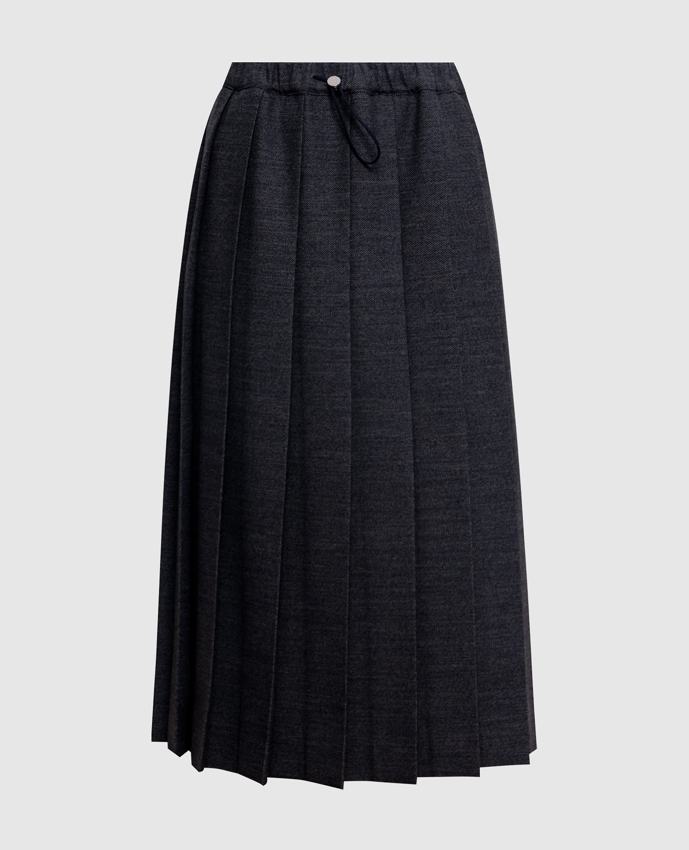 Gray pleated skirt with wool Fabiana Filippi, Grey
Gray pleated skirt with wool Fabiana Filippi, Grey