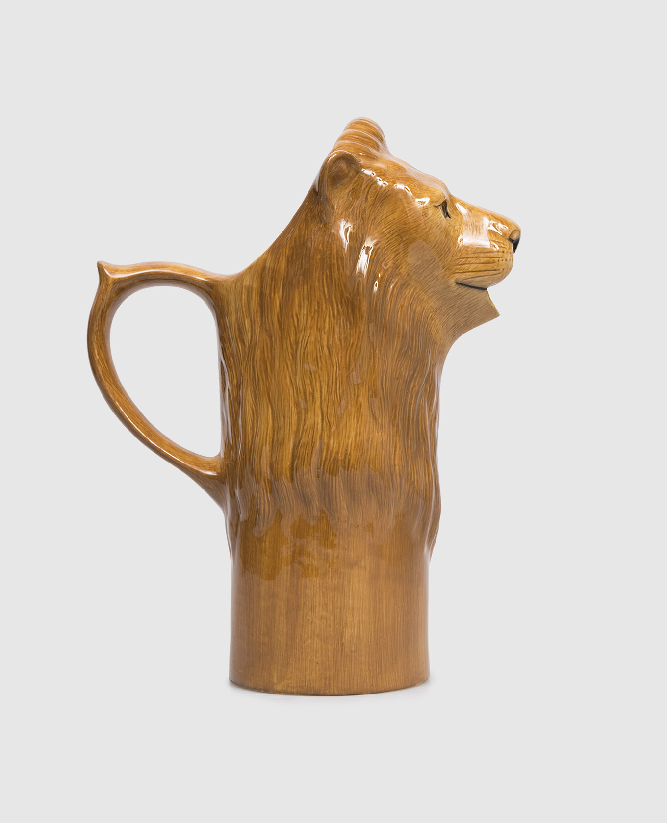 Brown ceramic water jug Lion Quail Ceramics
Brown ceramic water jug Lion Quail Ceramics