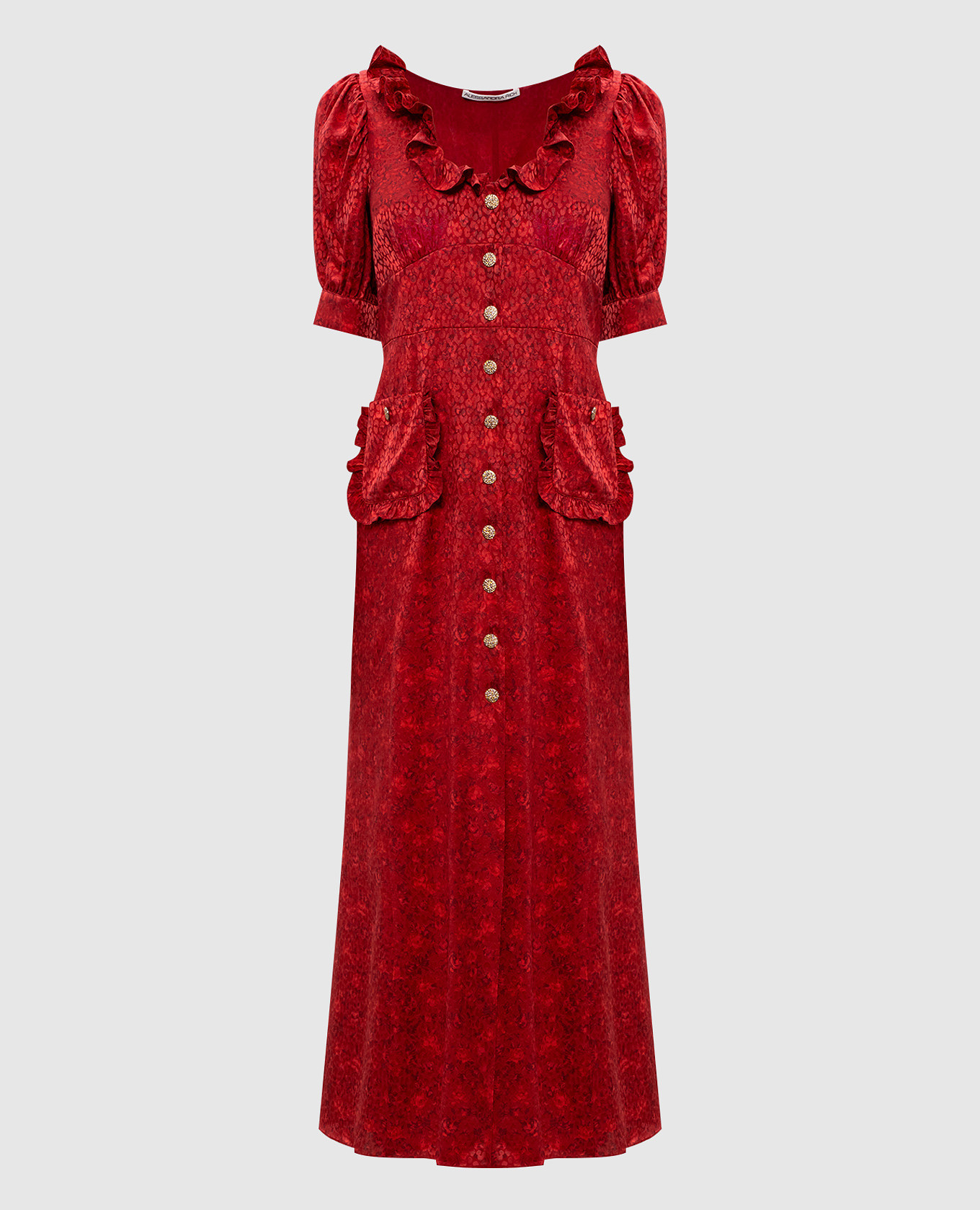 Red silk dress with ruffles Alessandra Rich
Red silk dress with ruffles Alessandra Rich