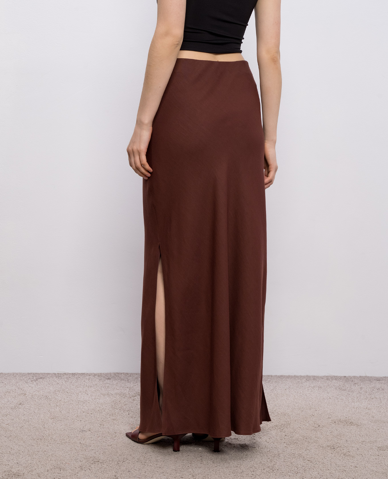 Brown linen maxi skirt Brunello Cucinelli
Brown linen maxi skirt Brunello Cucinelli