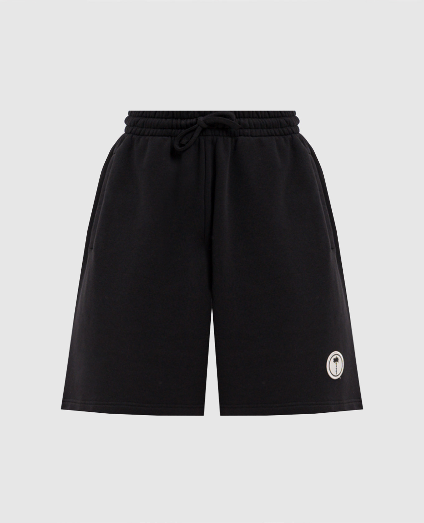 Black shorts with logo patch Palm Angels
Black shorts with logo patch Palm Angels