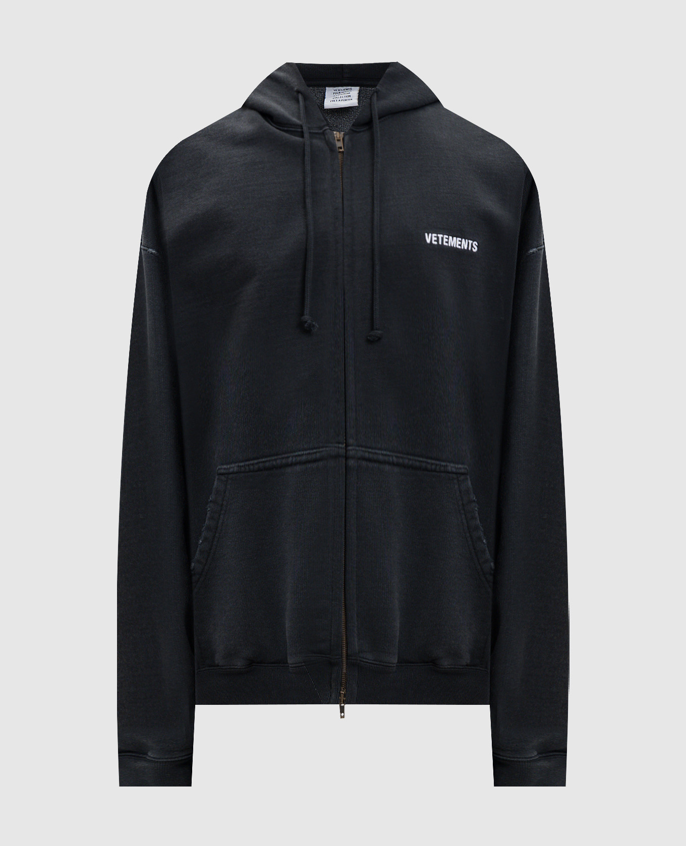 Black sports jacket with logo embroidery Vetements
Black sports jacket with logo embroidery Vetements