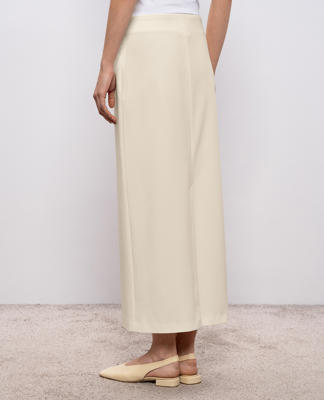 Ivory skirt SAMOS Loulou de Saison, Beige
Ivory skirt SAMOS Loulou de Saison, Beige