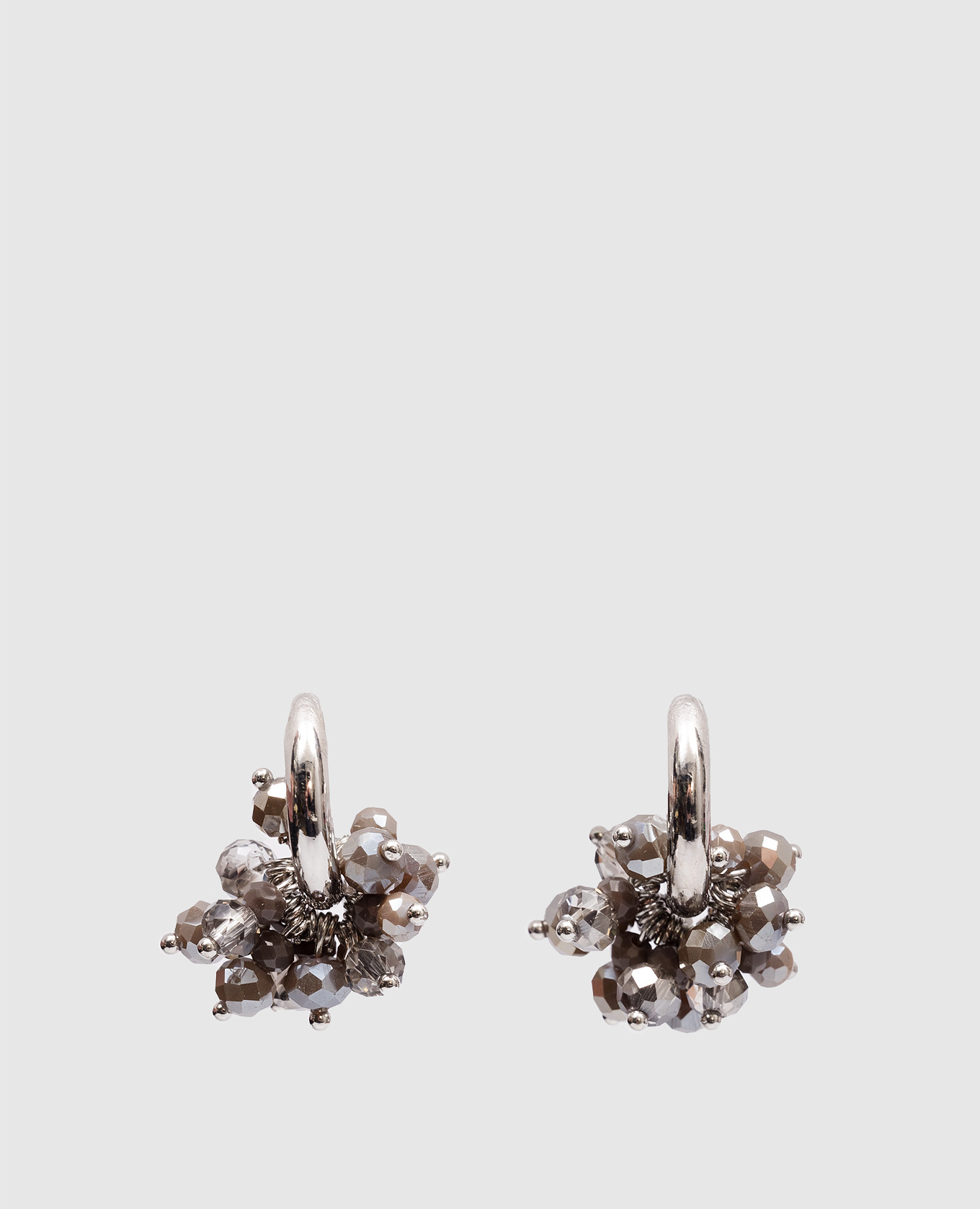 Gilda brown earrings with beads Peserico
Gilda brown earrings with beads Peserico