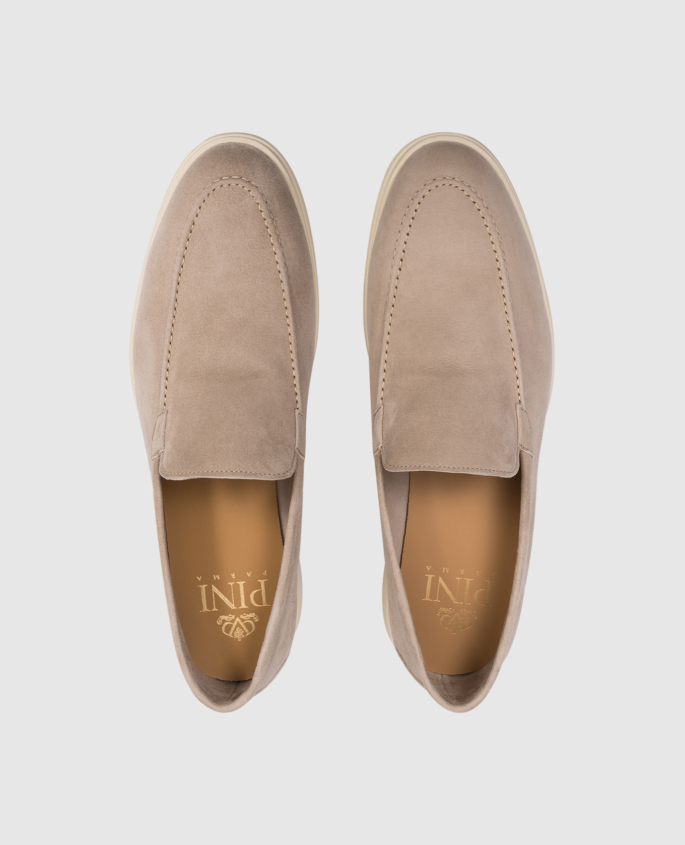 Beige suede loafers Pini Parma
Beige suede loafers Pini Parma