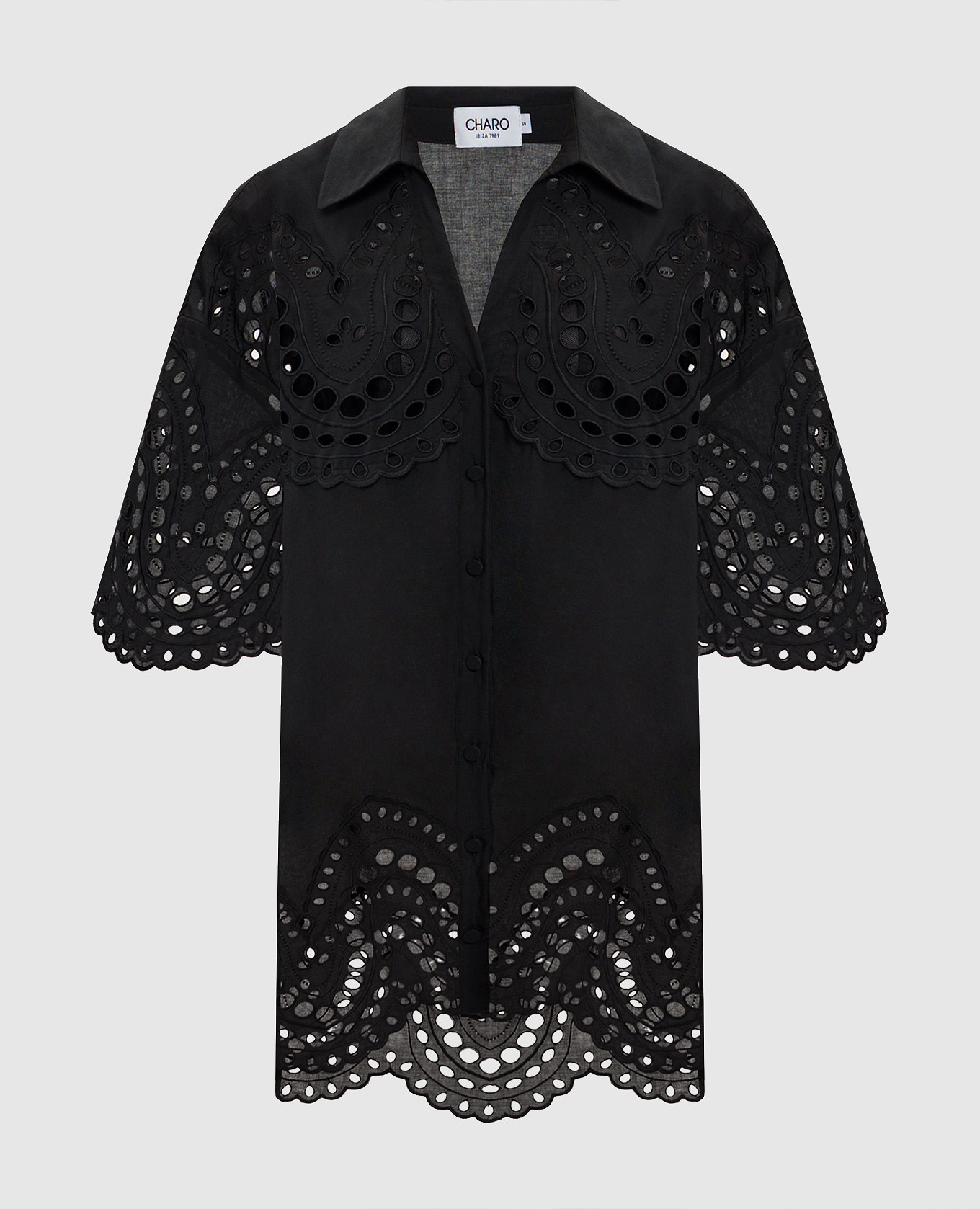 Tao black long blouse Charo Ruiz
Tao black long blouse Charo Ruiz
