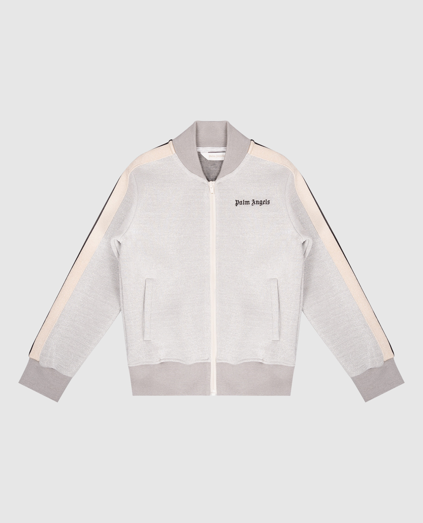 Children's gray bomber jacket with logo Palm Angels, Grey
Children's gray bomber jacket with logo Palm Angels, Grey