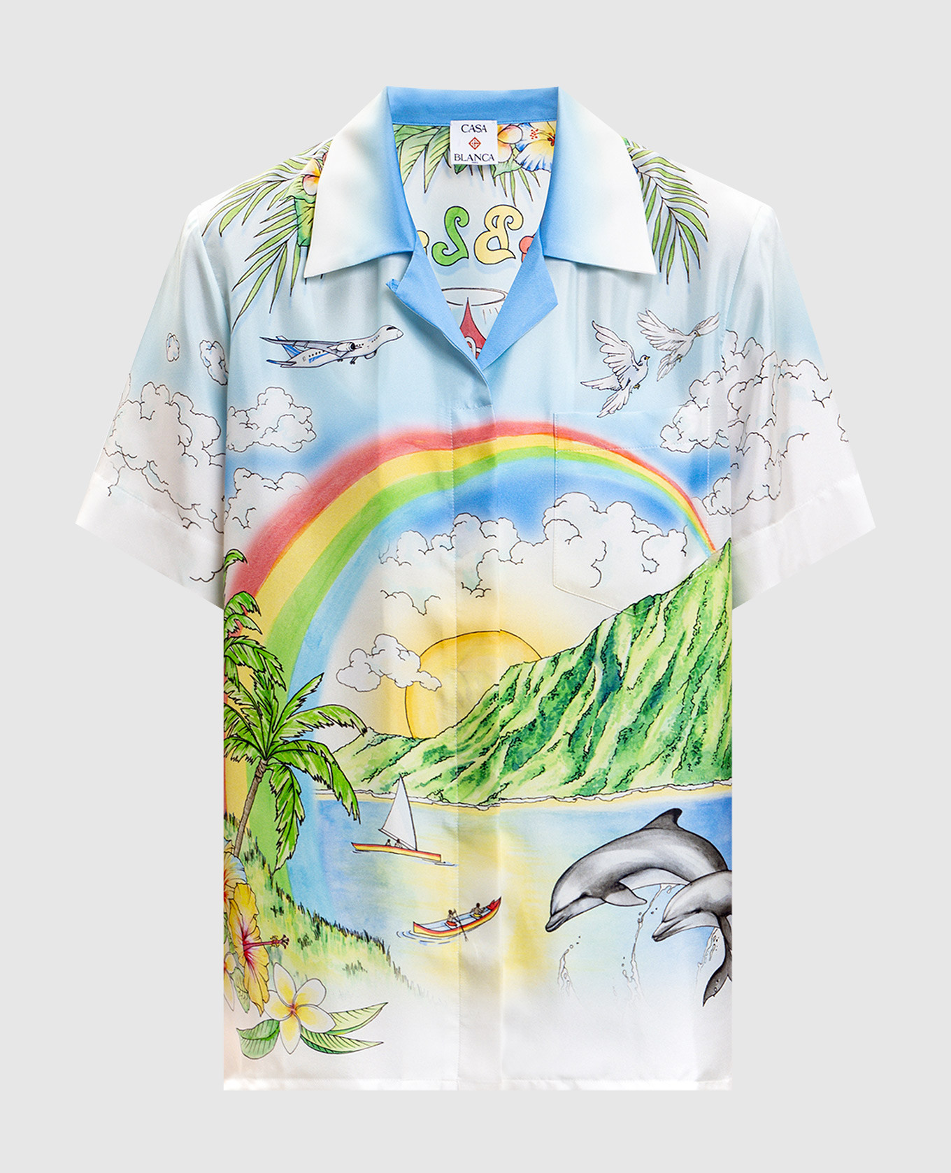 Aloha silk blouse Casablanca, White
Aloha silk blouse Casablanca, White